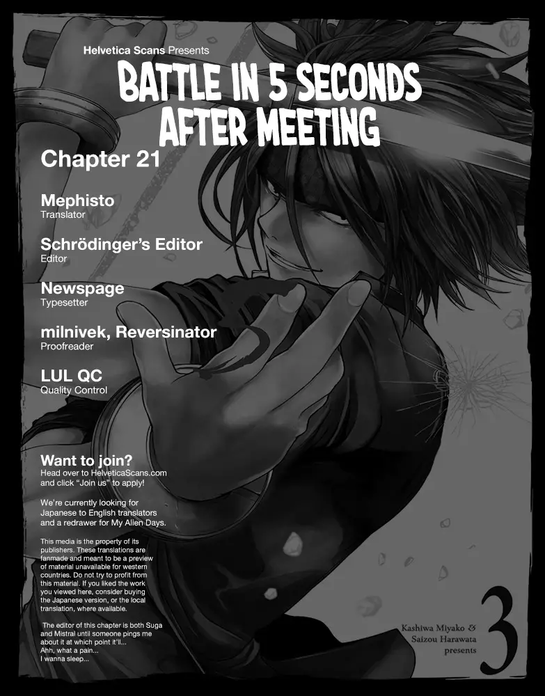 Start Fighting 5 Seconds After Meeting - 21 page 1-c2b5cc4d