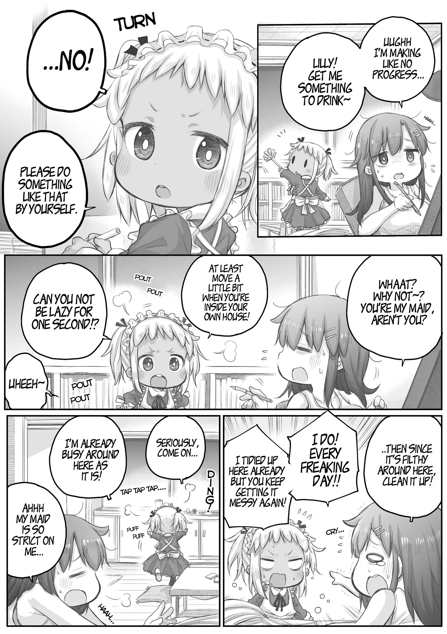 Ms. Corporate Slave Wants To Be Healed By A Loli Spirit - 26 page 1-e3501bc1