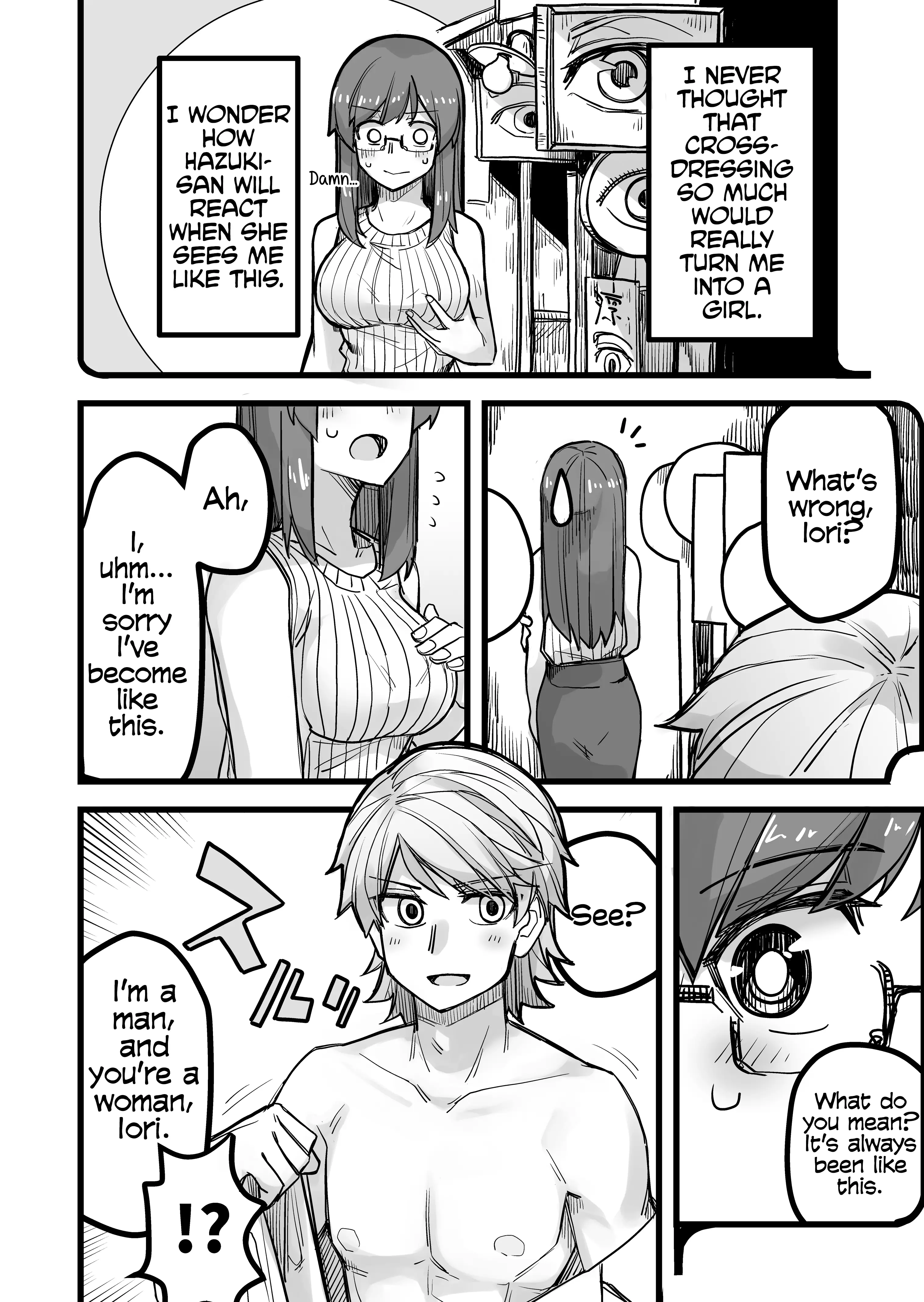 While Cross-Dressing, I Was Hit On By A Handsome Guy! - 38 page 2-359996da