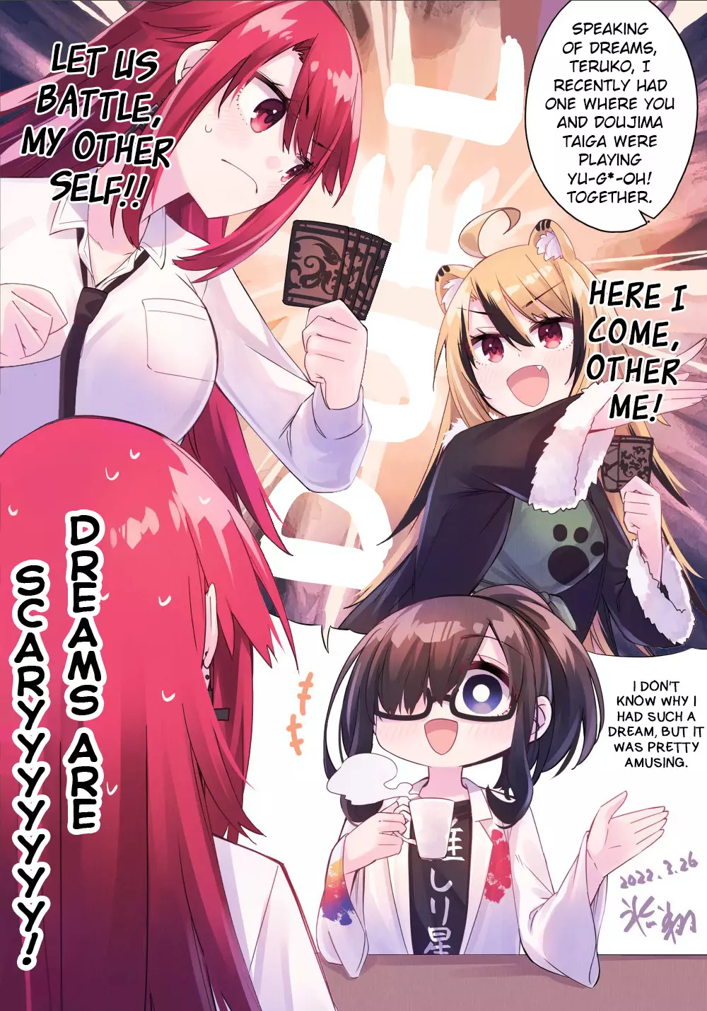 My Best Friend Who I Love Fell Completely In Love With My Vtuber Self - 21.5 page 1-abd32ee3