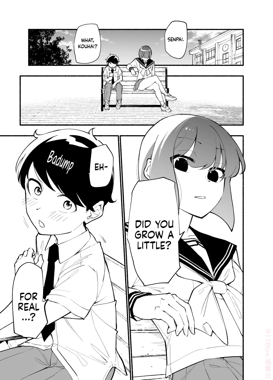 Until The Tall Kouhai (♀) And The Short Senpai (♂) Relationship Develops Into Romance - 23 page 1-7c0a1e18