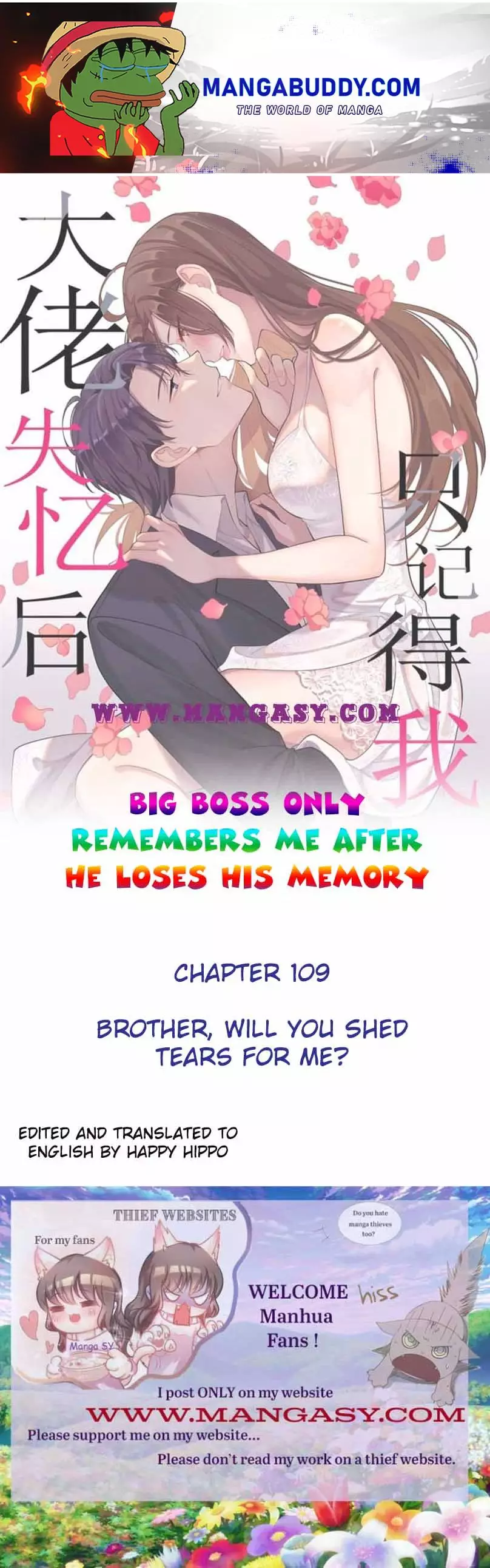 Big Boss Only Remembers Me After He Lost His Memory - 109 page 1-d2b72415