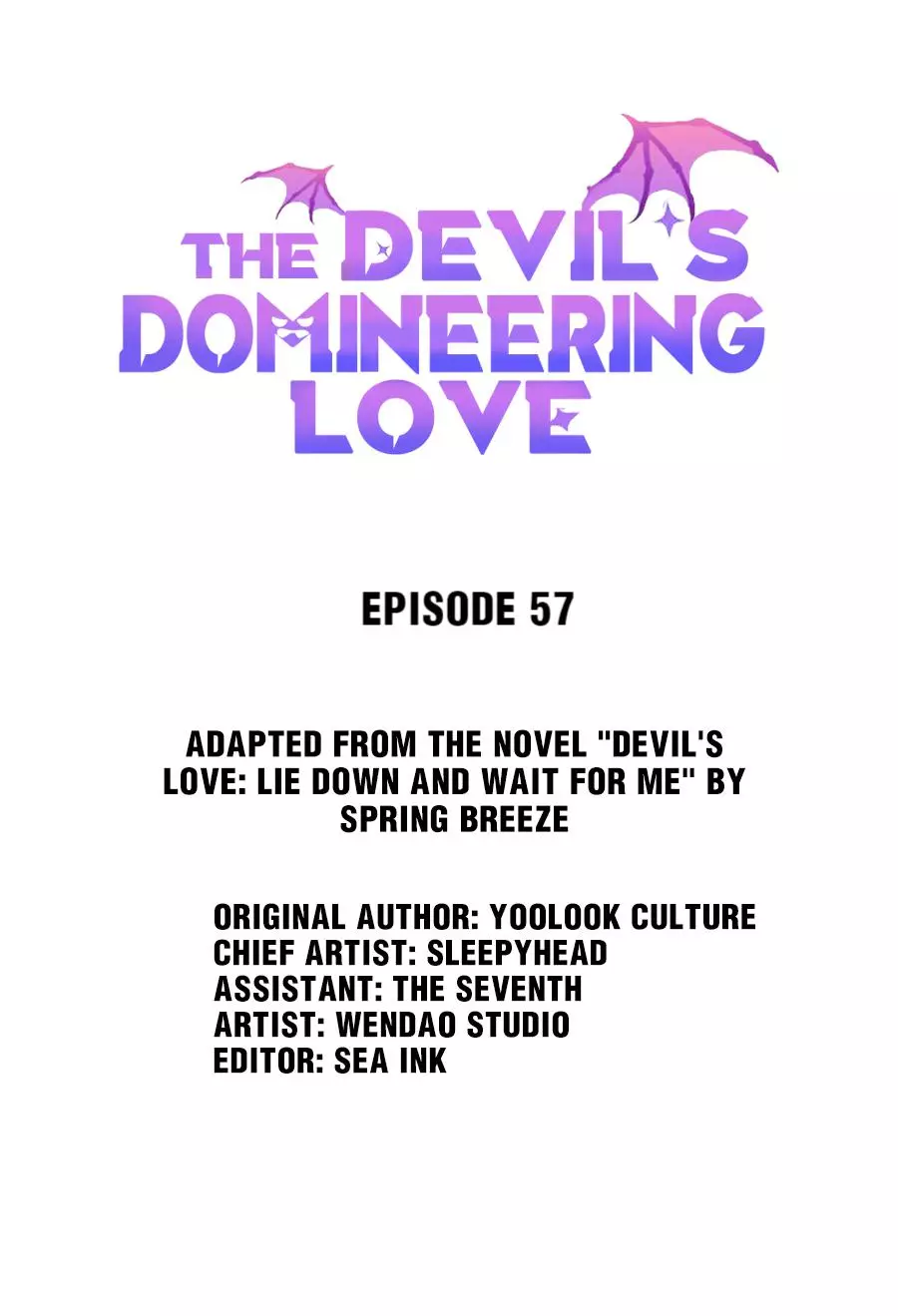 The Devil's Domineering Love - 57 page 1-b6f9b4c0