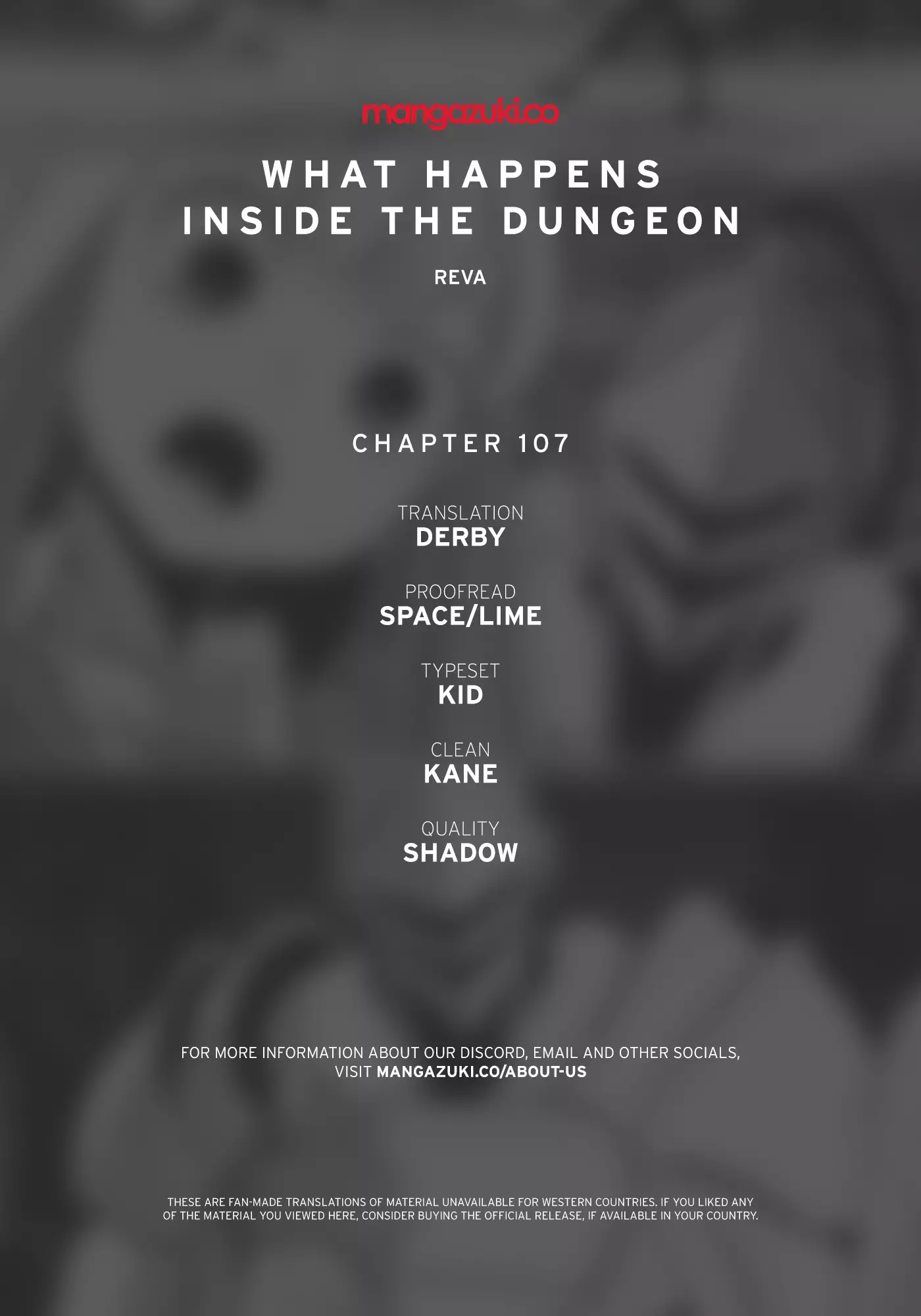 What Happens Inside The Dungeon - 107 page 1-703b8eb2