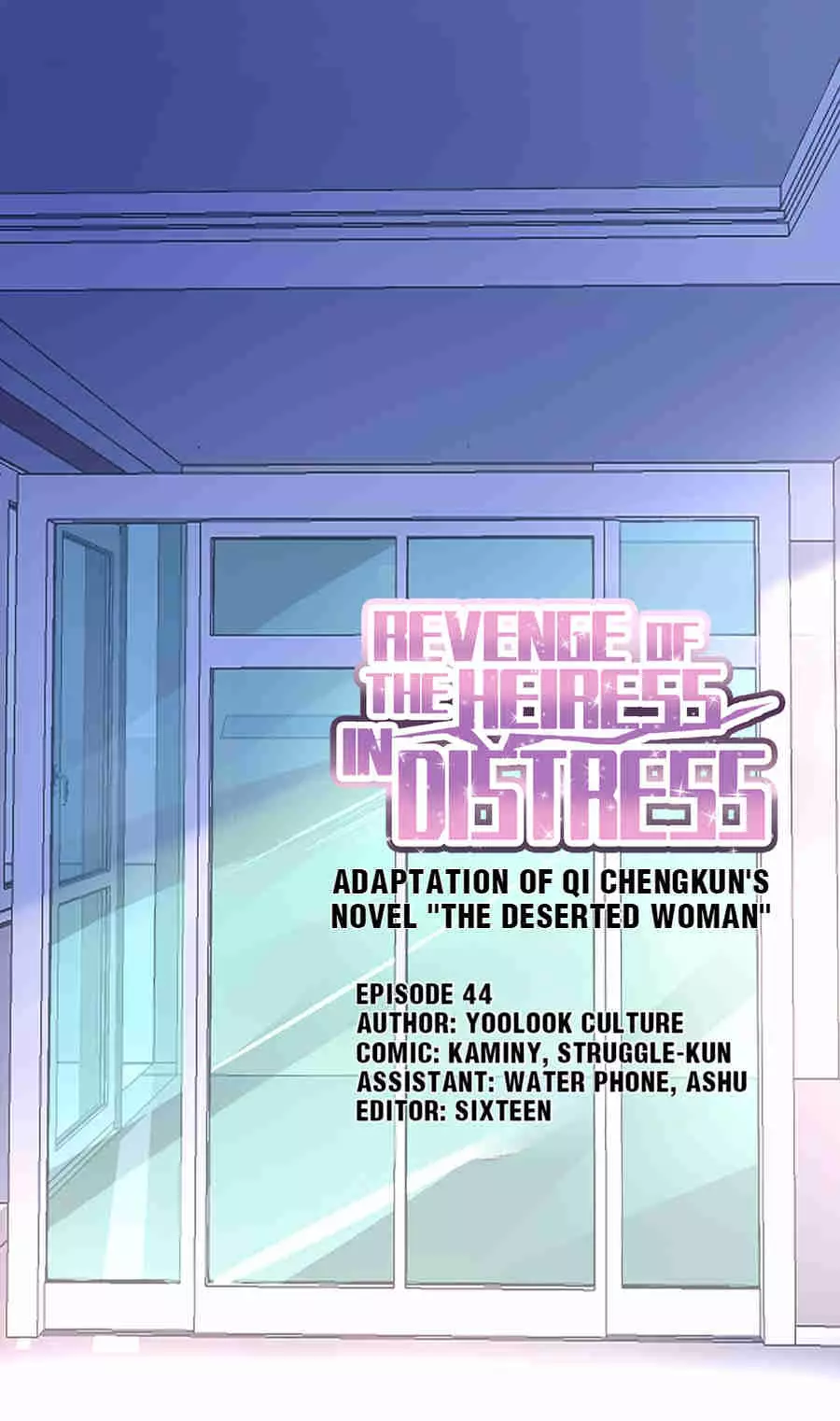 Revenge Of The Heiress In Distress - 44 page 1-6599db45