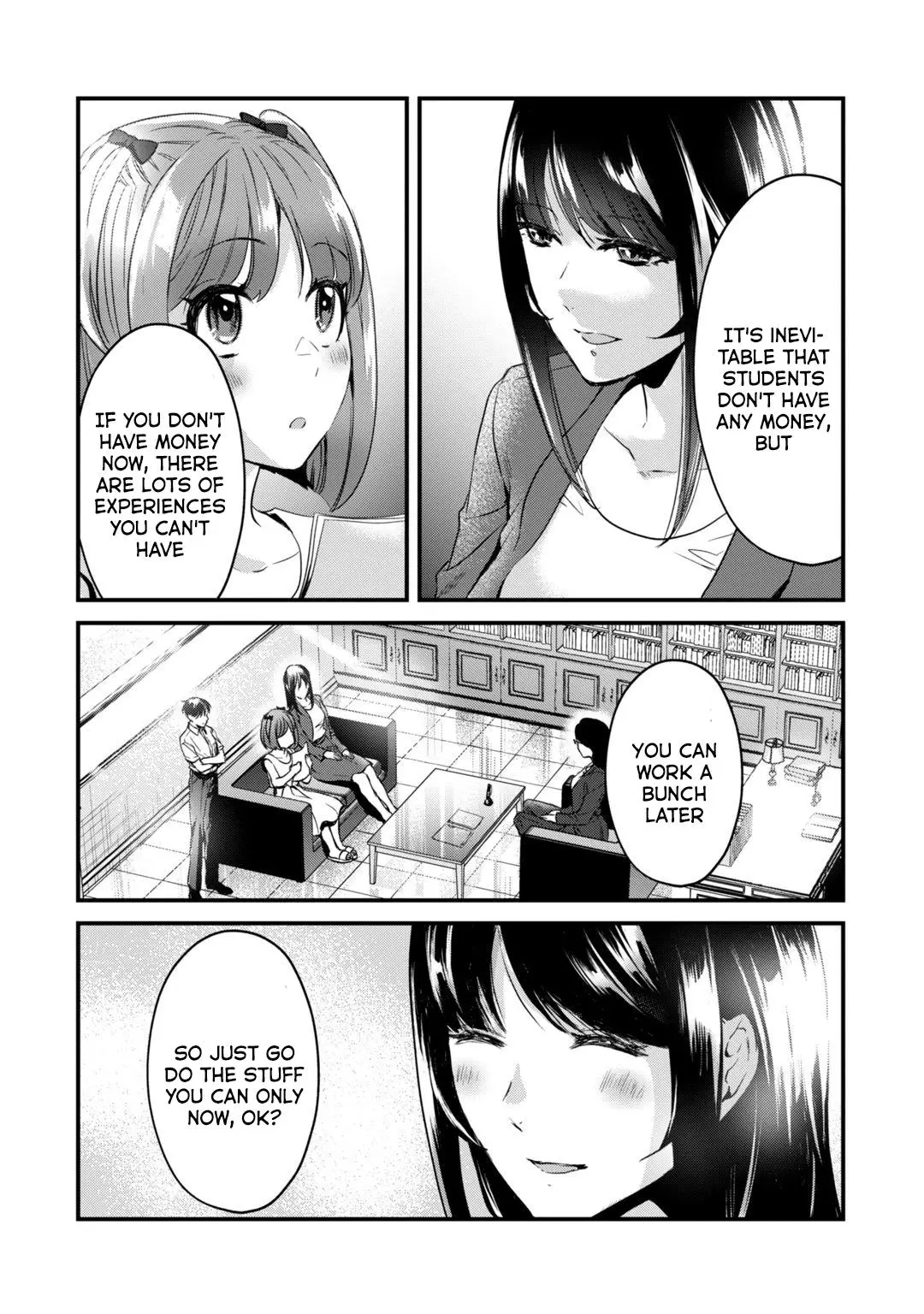 It’S Fun Having A 300,000 Yen A Month Job Welcoming Home An Onee-San Who Doesn’T Find Meaning In A Job That Pays Her 500,000 Yen A Month - 19 page 7-85a7e6f4
