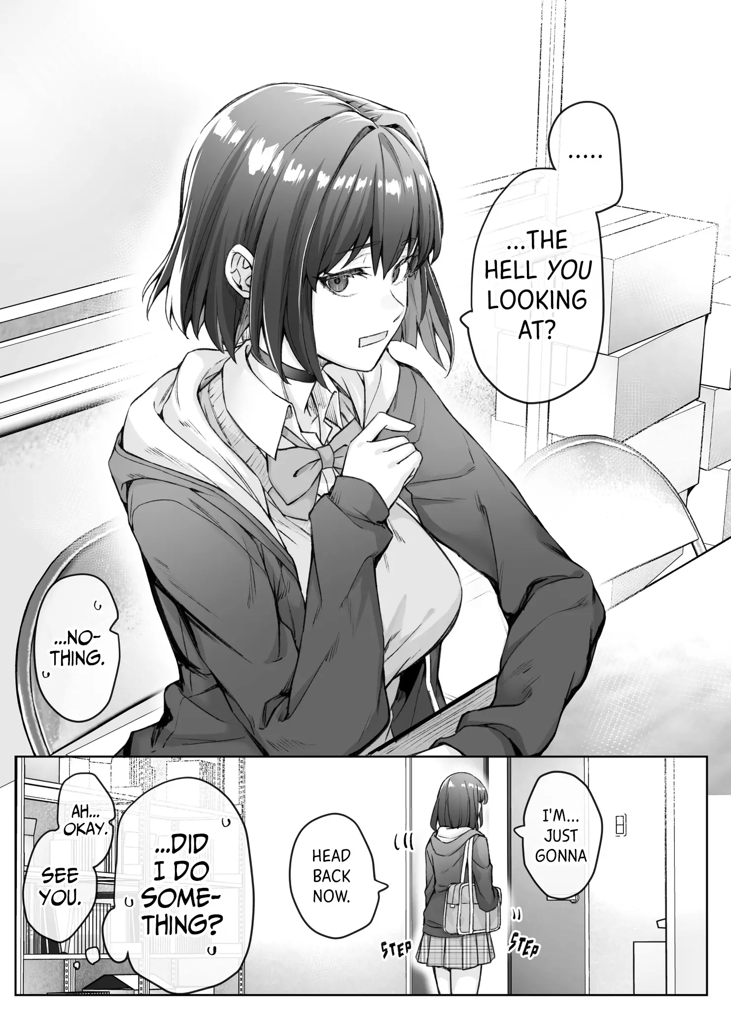 The Tsuntsuntsuntsuntsuntsun Tsuntsuntsuntsuntsundere Girl Getting Less And Less Tsun Day By Day - 28 page 1-4f26c8b9