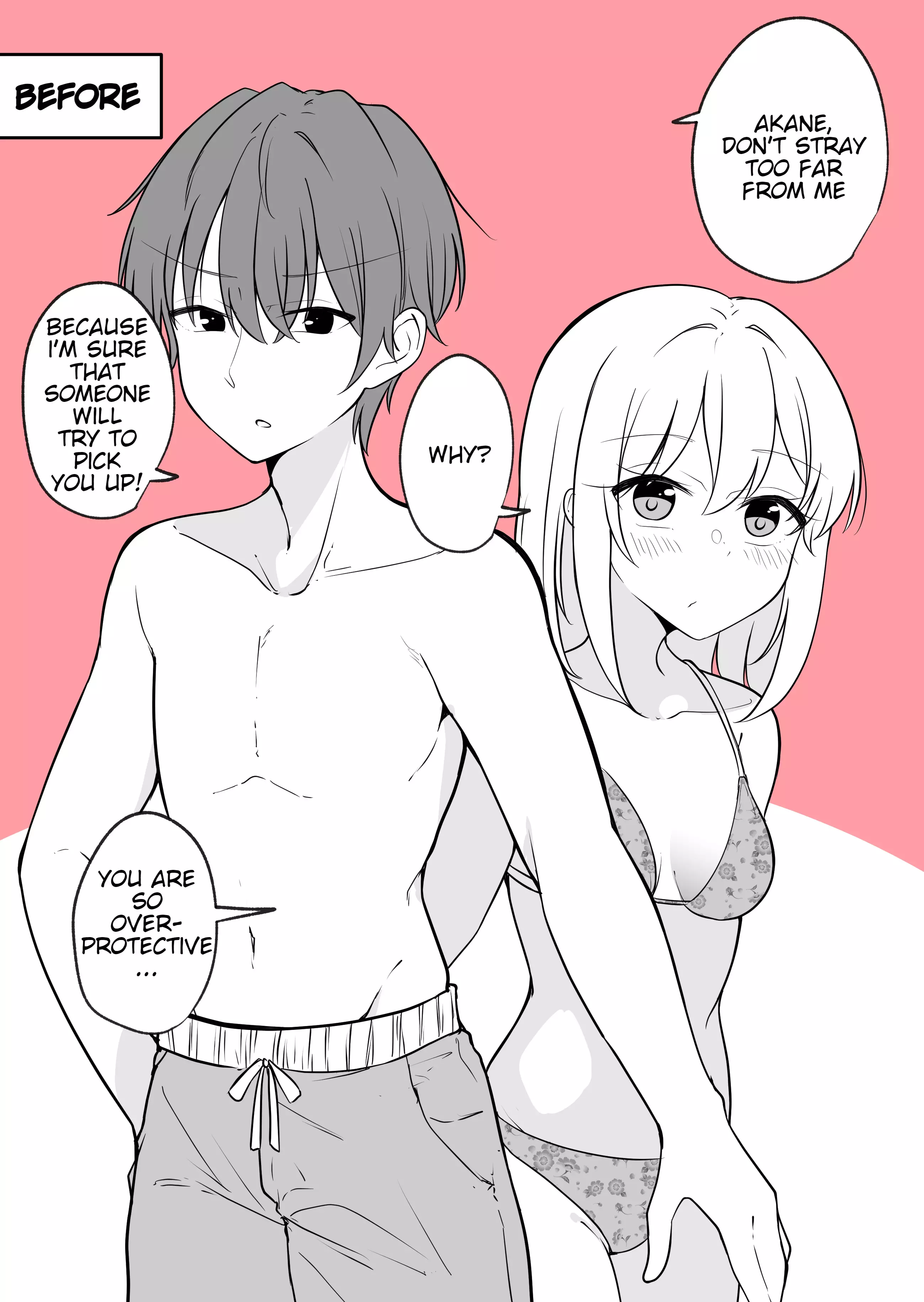 Daily Life Of A Couple In Which The Boyfriend Became A Girl One Day - 24 page 1-df04c4fa