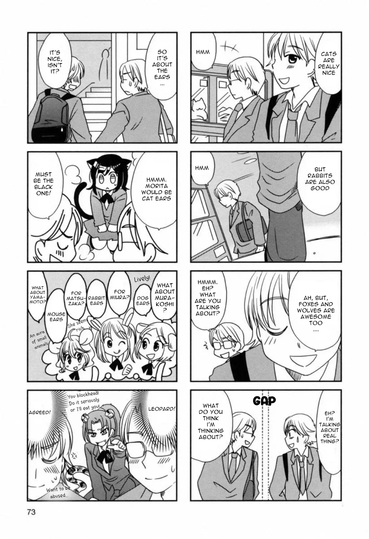Morita-San Wa Mukuchi - 104 page 5-f20c5ff4