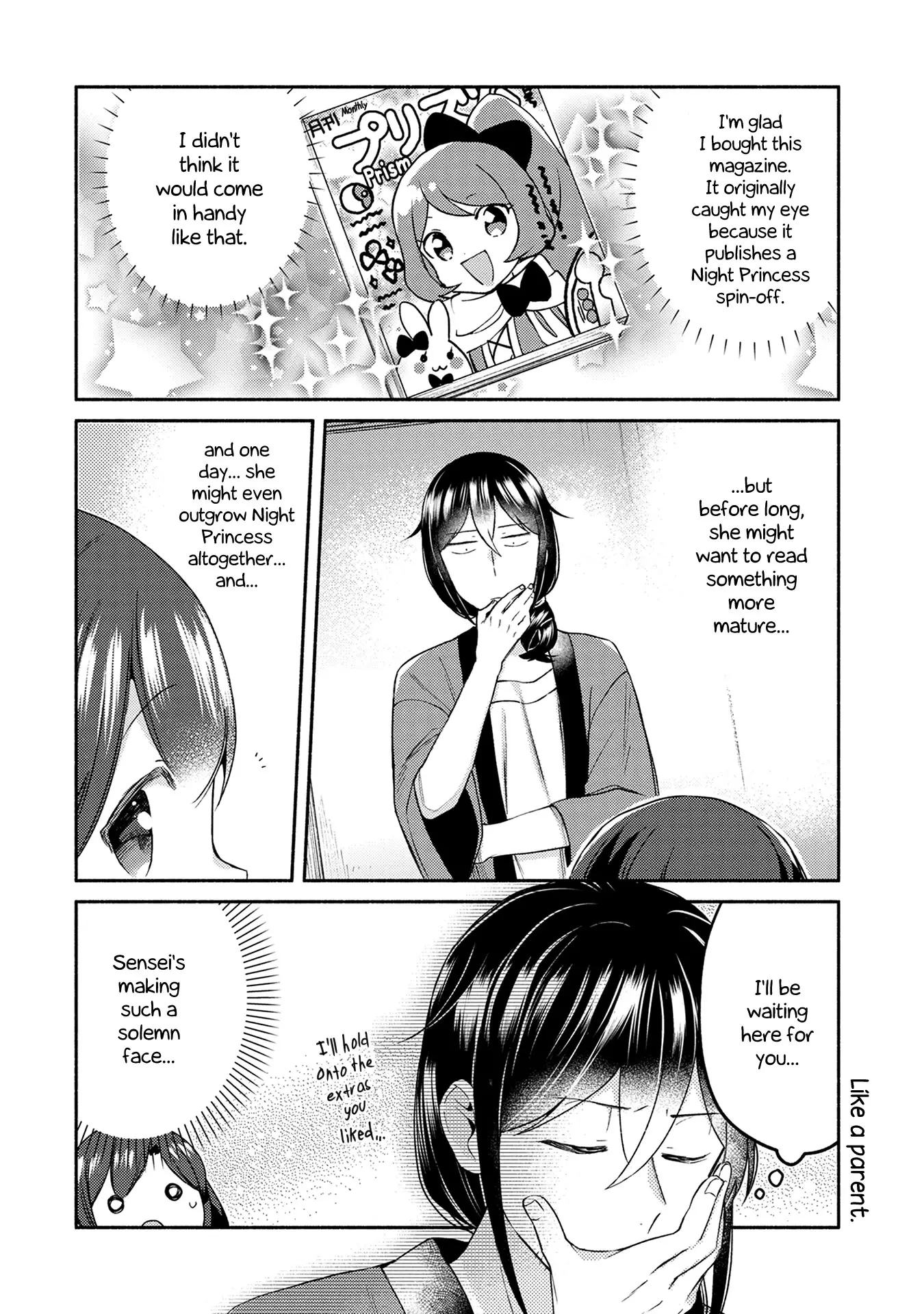 Mangaka-Sensei To Zashiki Warashi - 15 page 4-8f3396ac