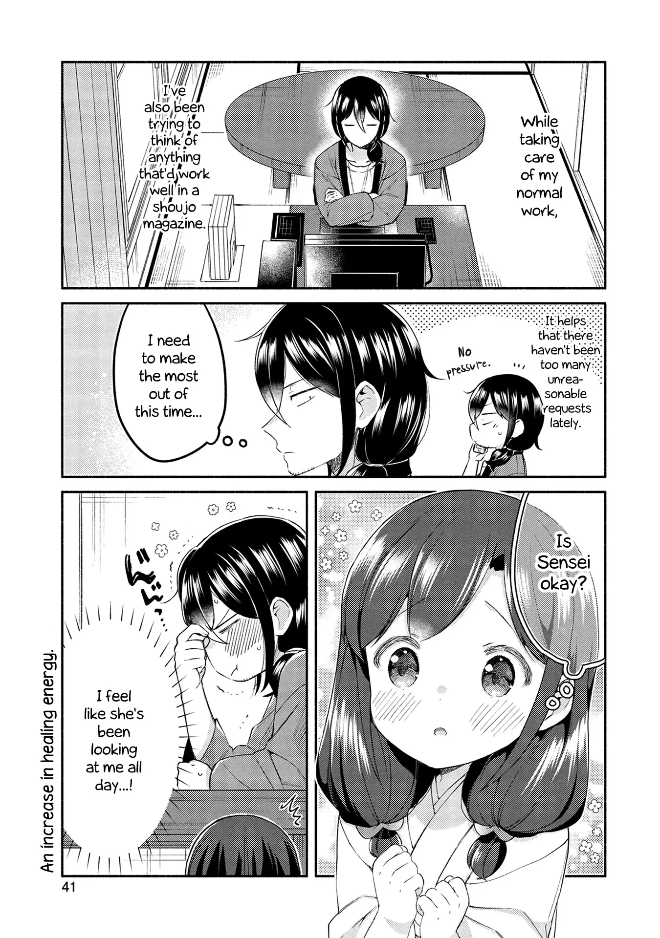 Mangaka-Sensei To Zashiki Warashi - 18 page 3-13170e71
