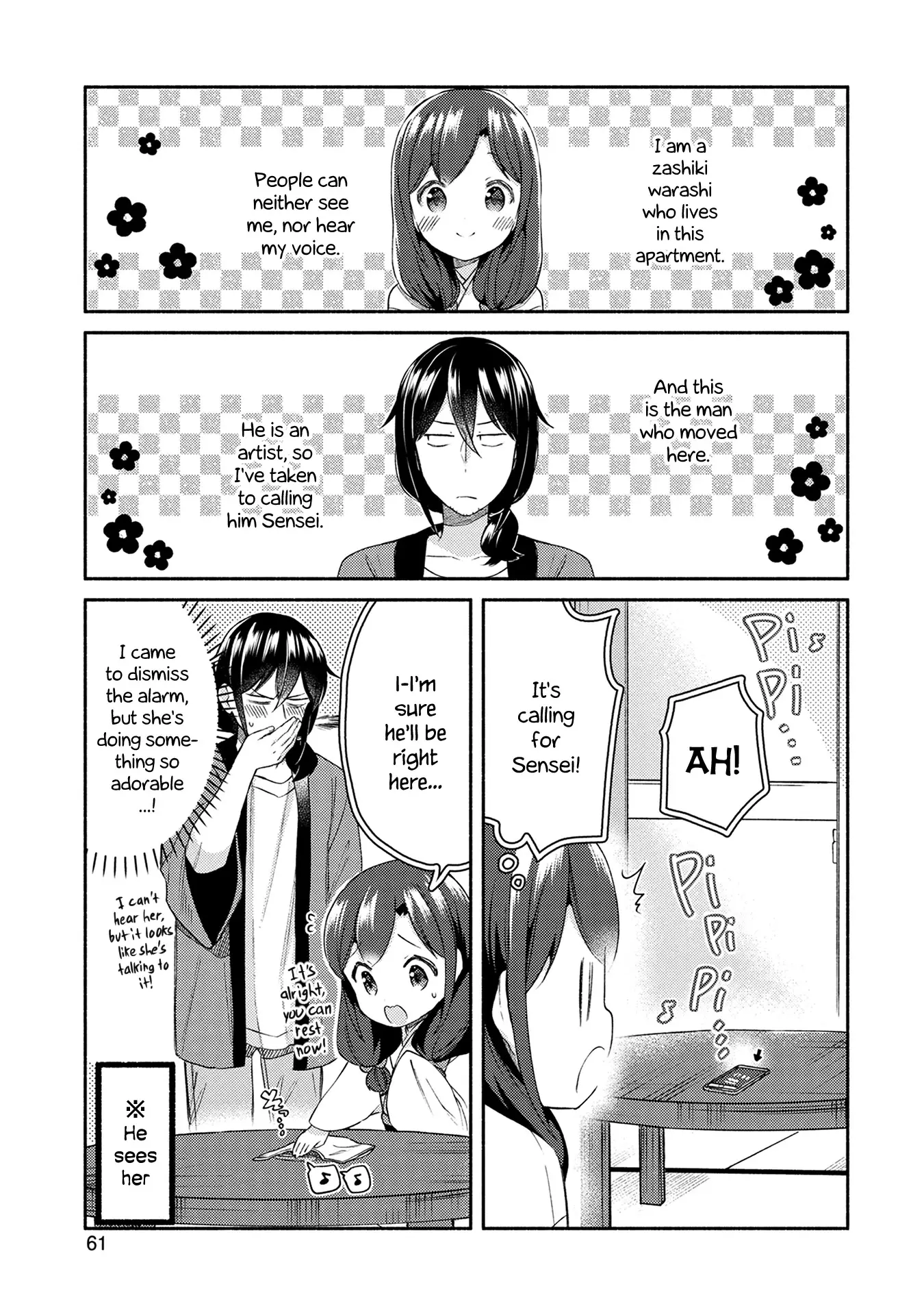 Mangaka-Sensei To Zashiki Warashi - 26 page 1-b8758e20