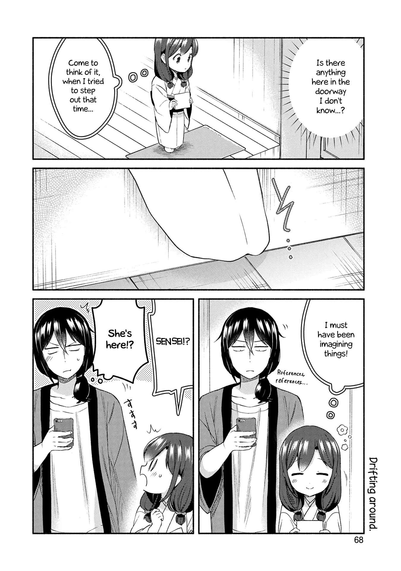 Mangaka-Sensei To Zashiki Warashi - 26 page 8-9a8865c7