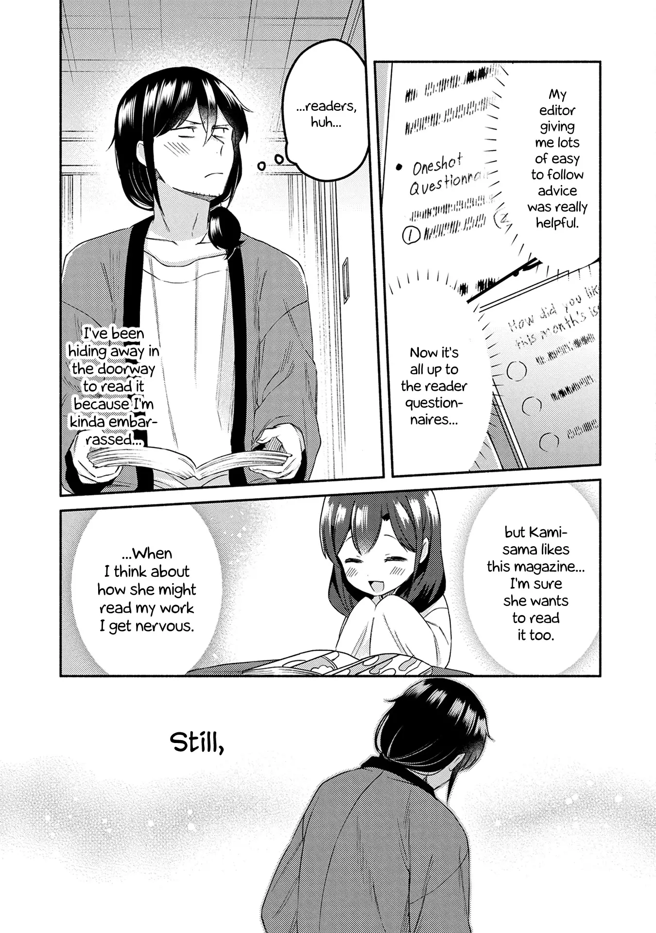 Mangaka-Sensei To Zashiki Warashi - 28 page 13-535beea1