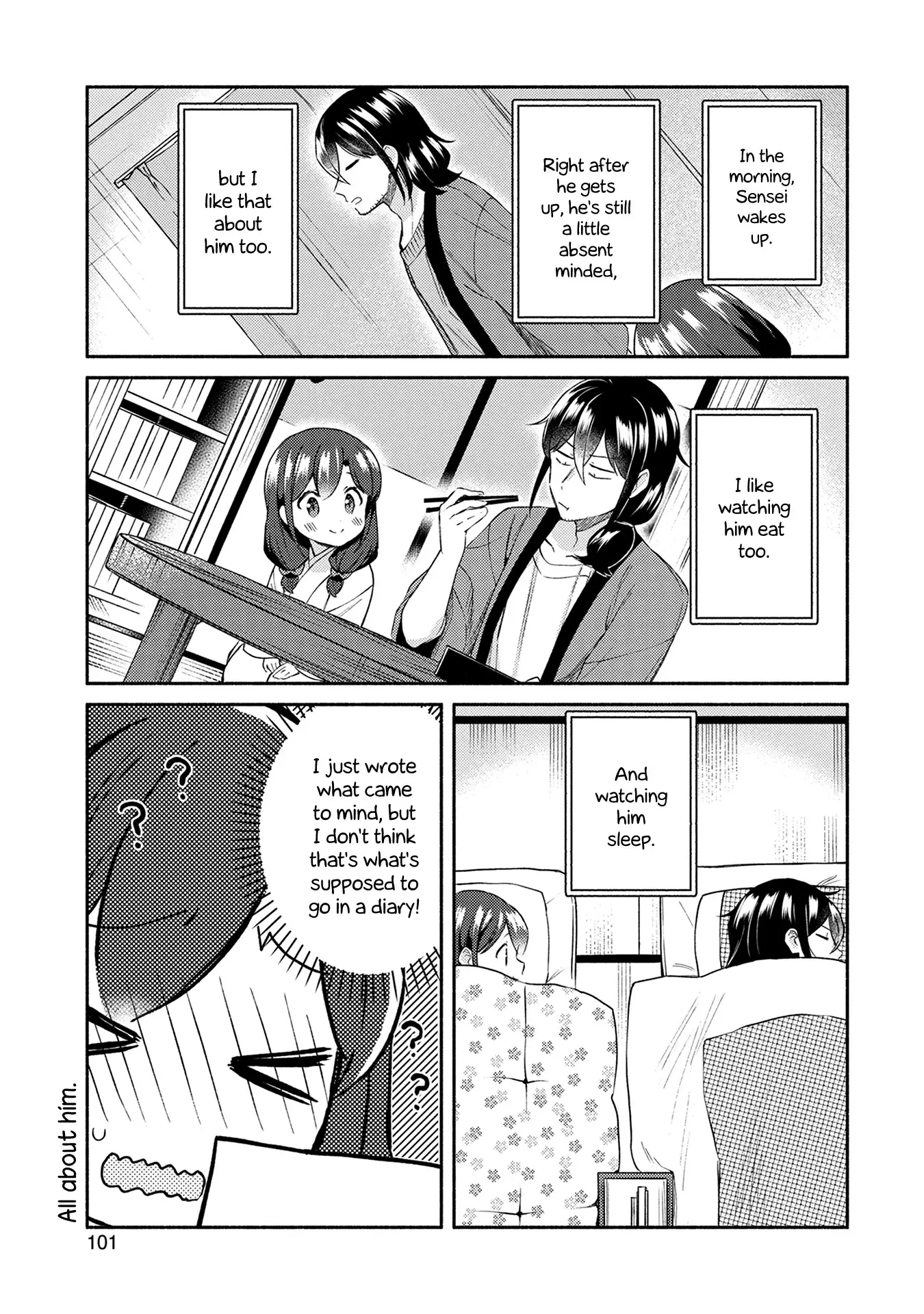 Mangaka-Sensei To Zashiki Warashi - 28 page 5-ea1d92ec