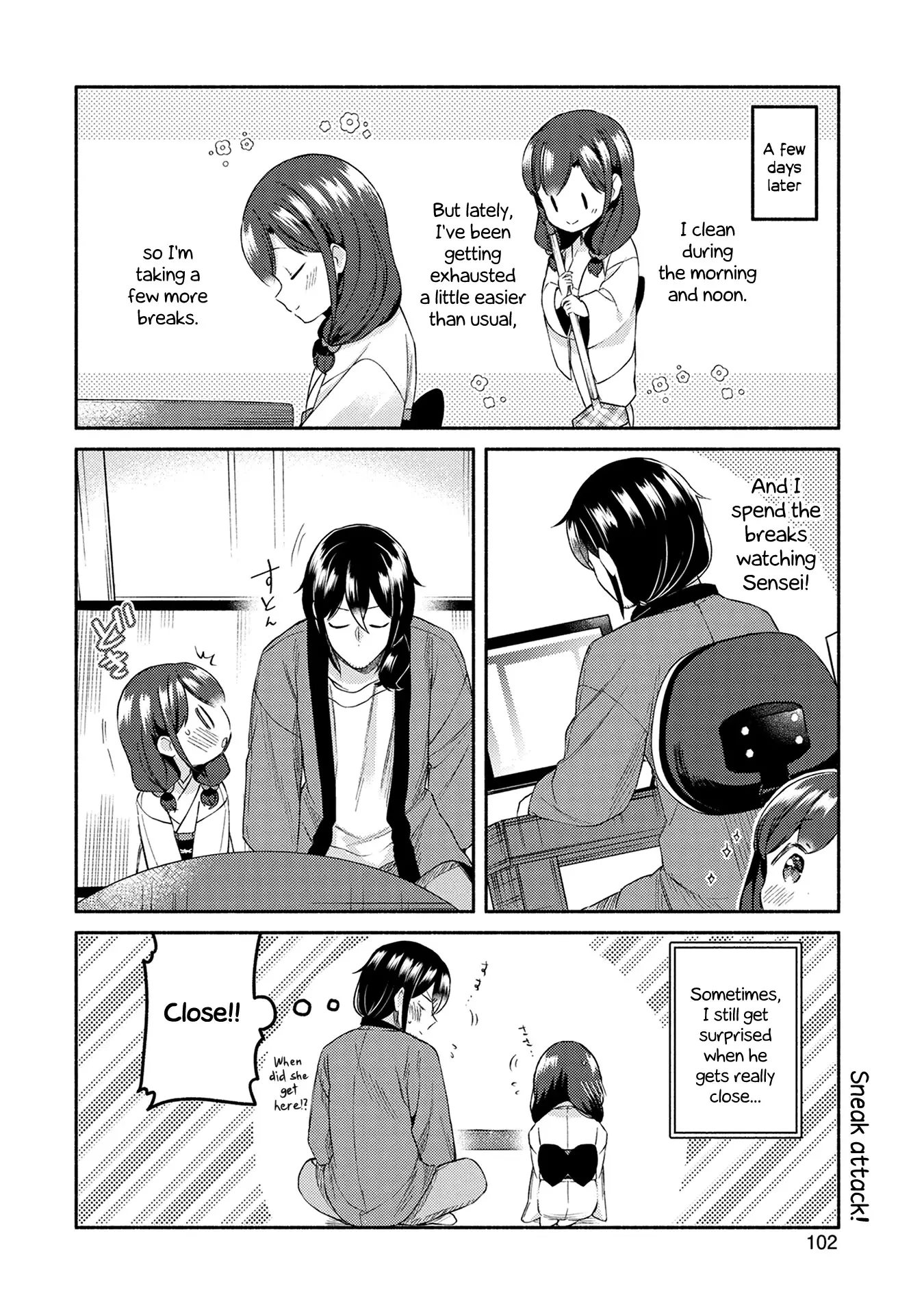 Mangaka-Sensei To Zashiki Warashi - 28 page 6-5c83bc95