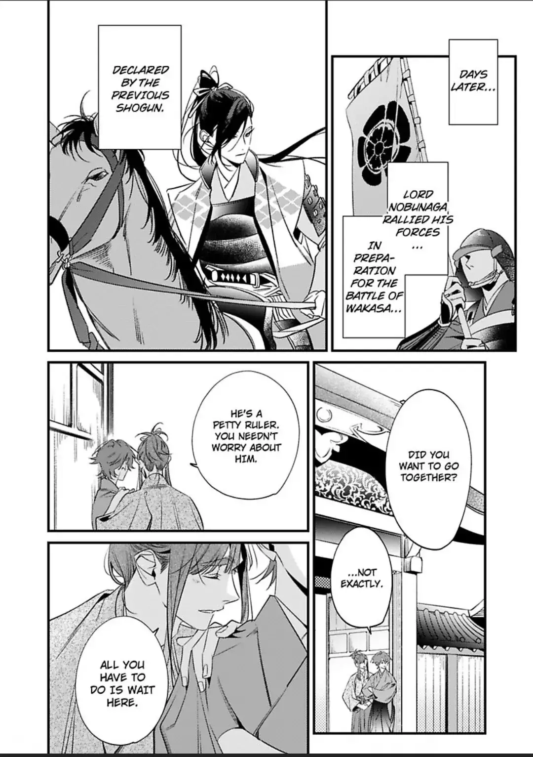 The Time A Gangster Was Reincarnated As Ranmaru Mori - 17 page 29-718277ea