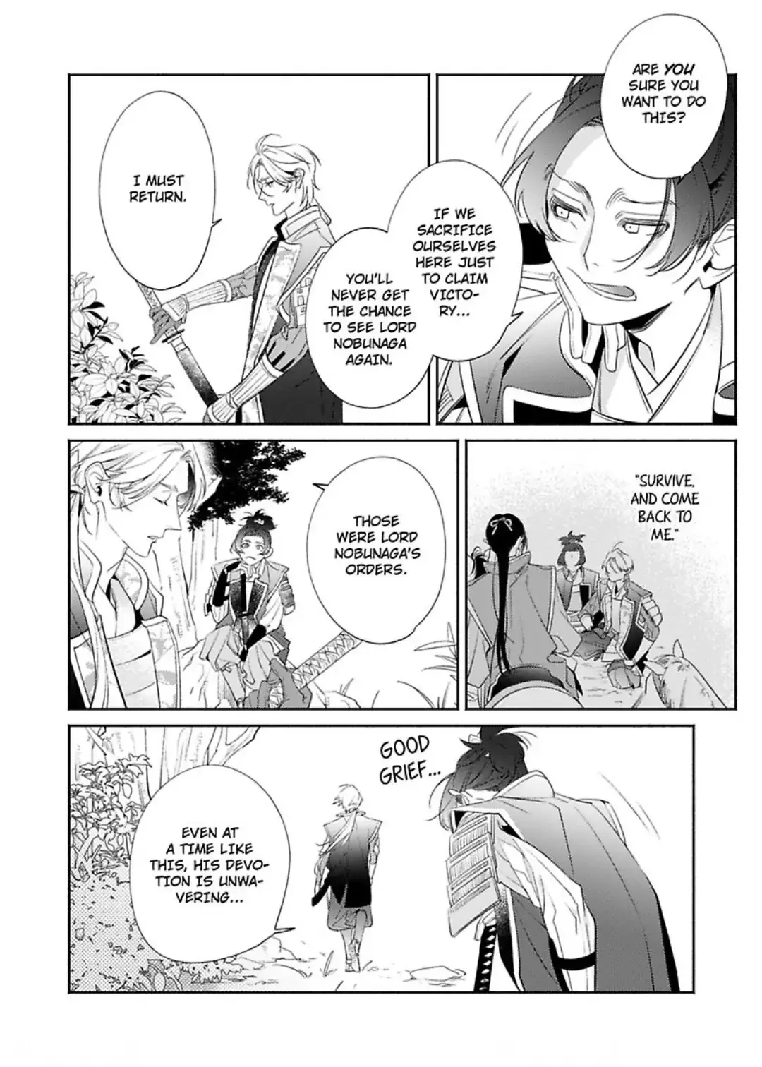 The Time A Gangster Was Reincarnated As Ranmaru Mori - 18 page 22-a7cb4767