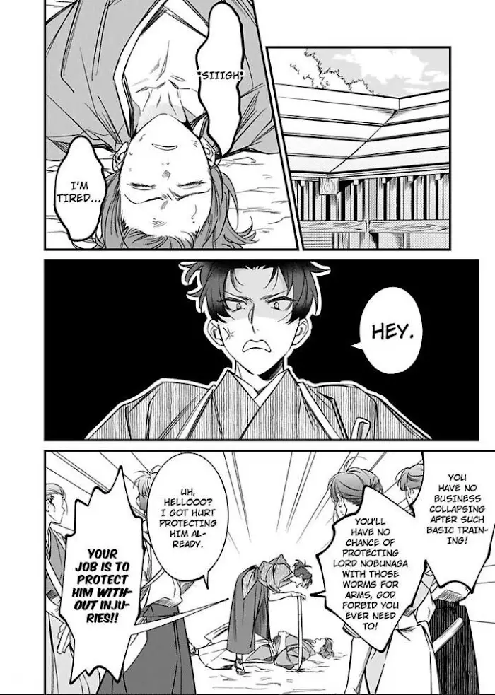 The Time A Gangster Was Reincarnated As Ranmaru Mori - 9 page 16-2bedd7d4