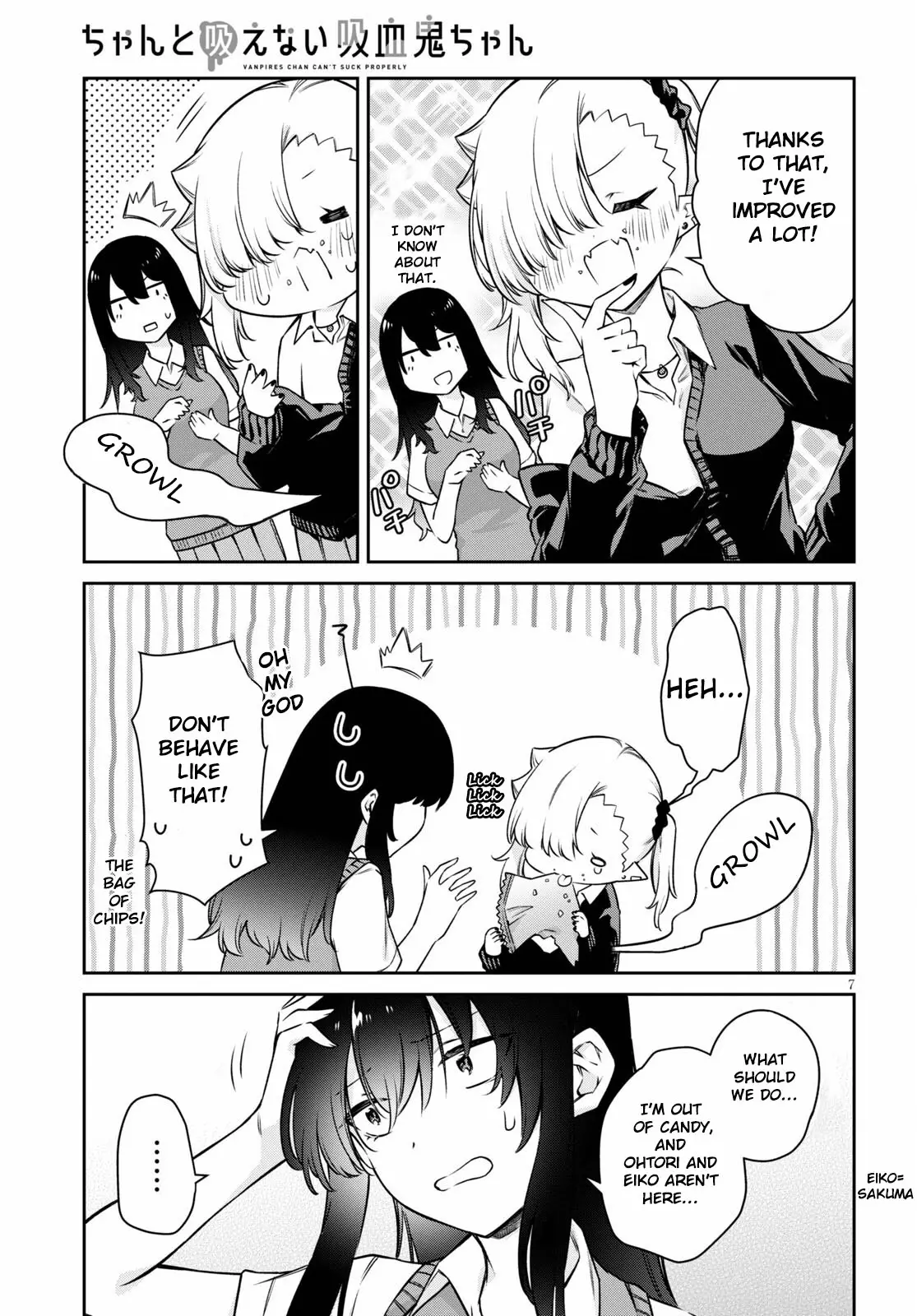 Vampire-Chan Can't Suck Properly - 11 page 8-434af121