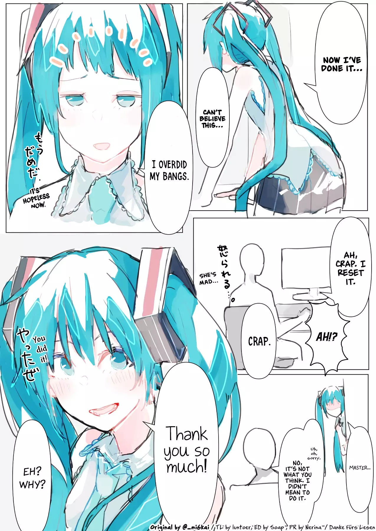 The Daily Life Of Master & Hatsune Miku - 15 page 1-c07ba348