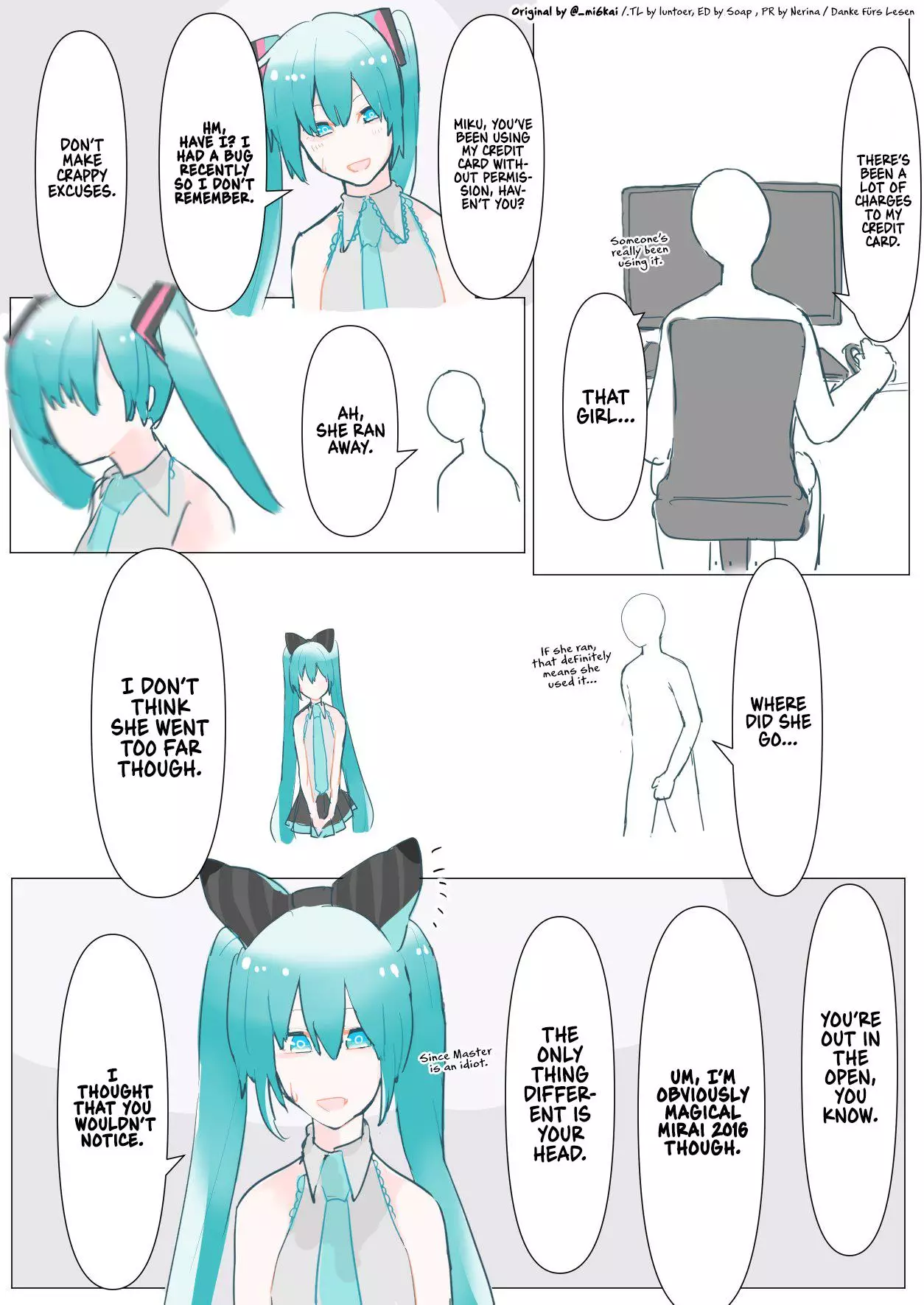 The Daily Life Of Master & Hatsune Miku - 34 page 1-daaf400f