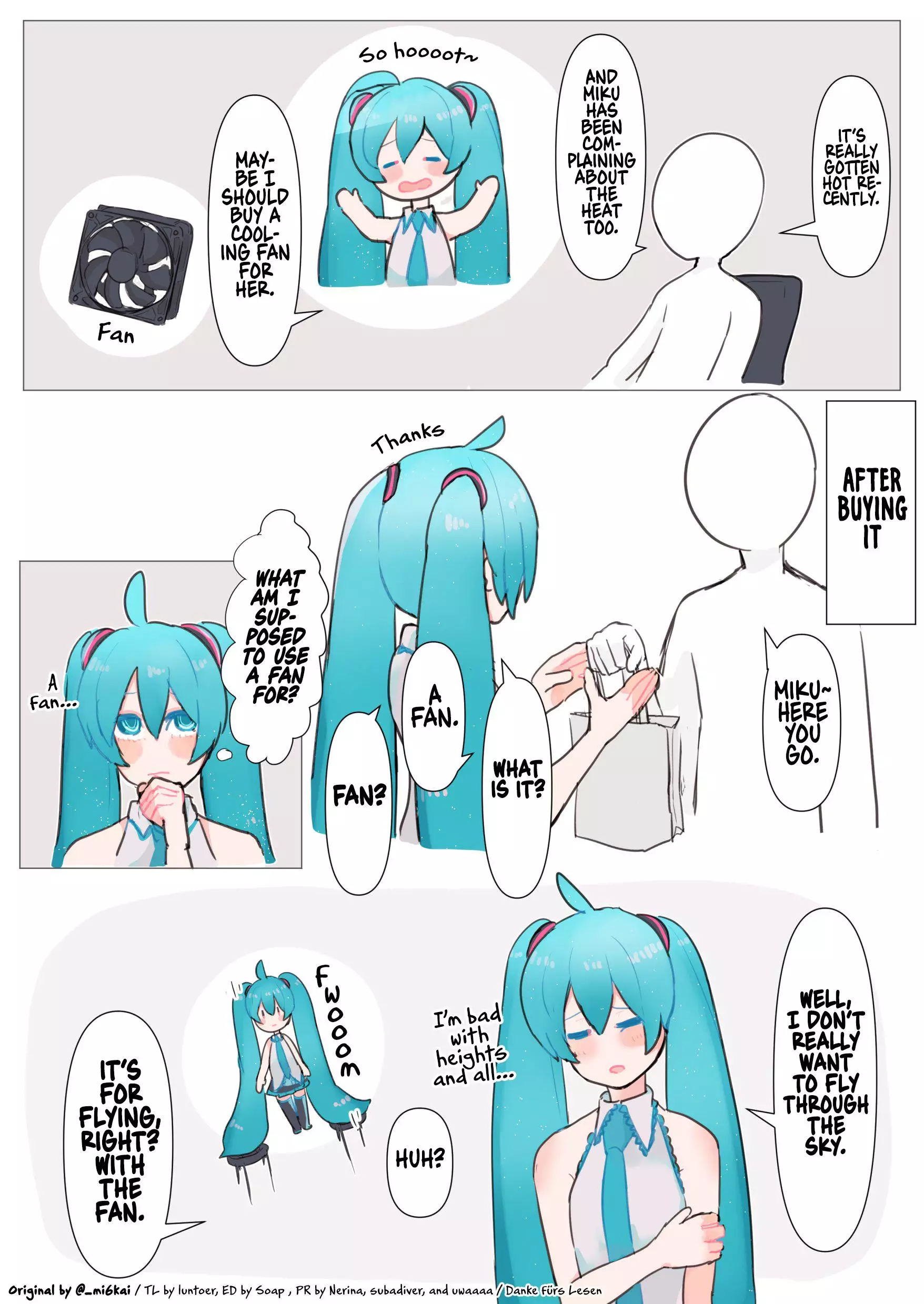 The Daily Life Of Master & Hatsune Miku - 36 page 1-80f7f7f5