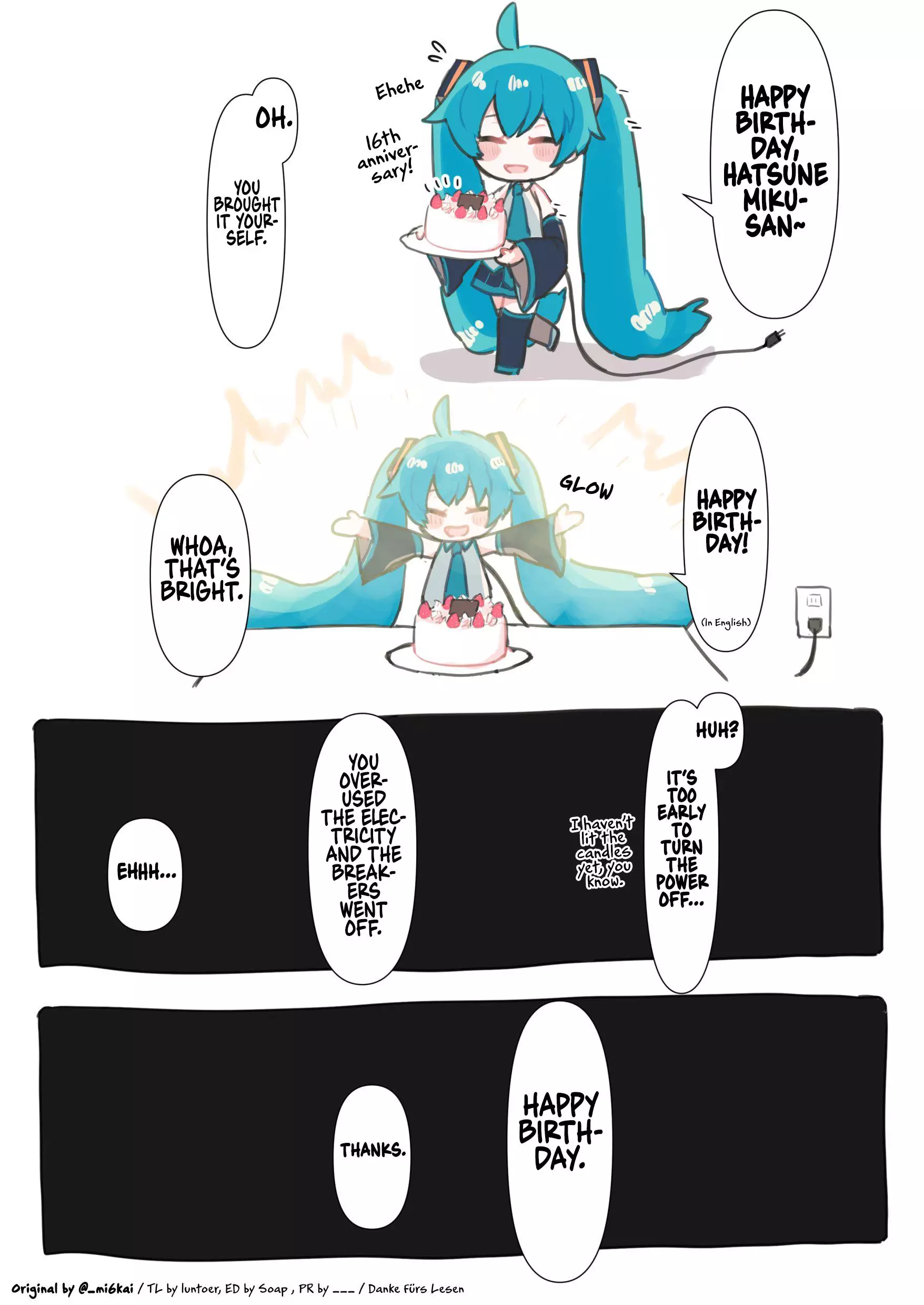 The Daily Life Of Master & Hatsune Miku - 37 page 1-40bf588b