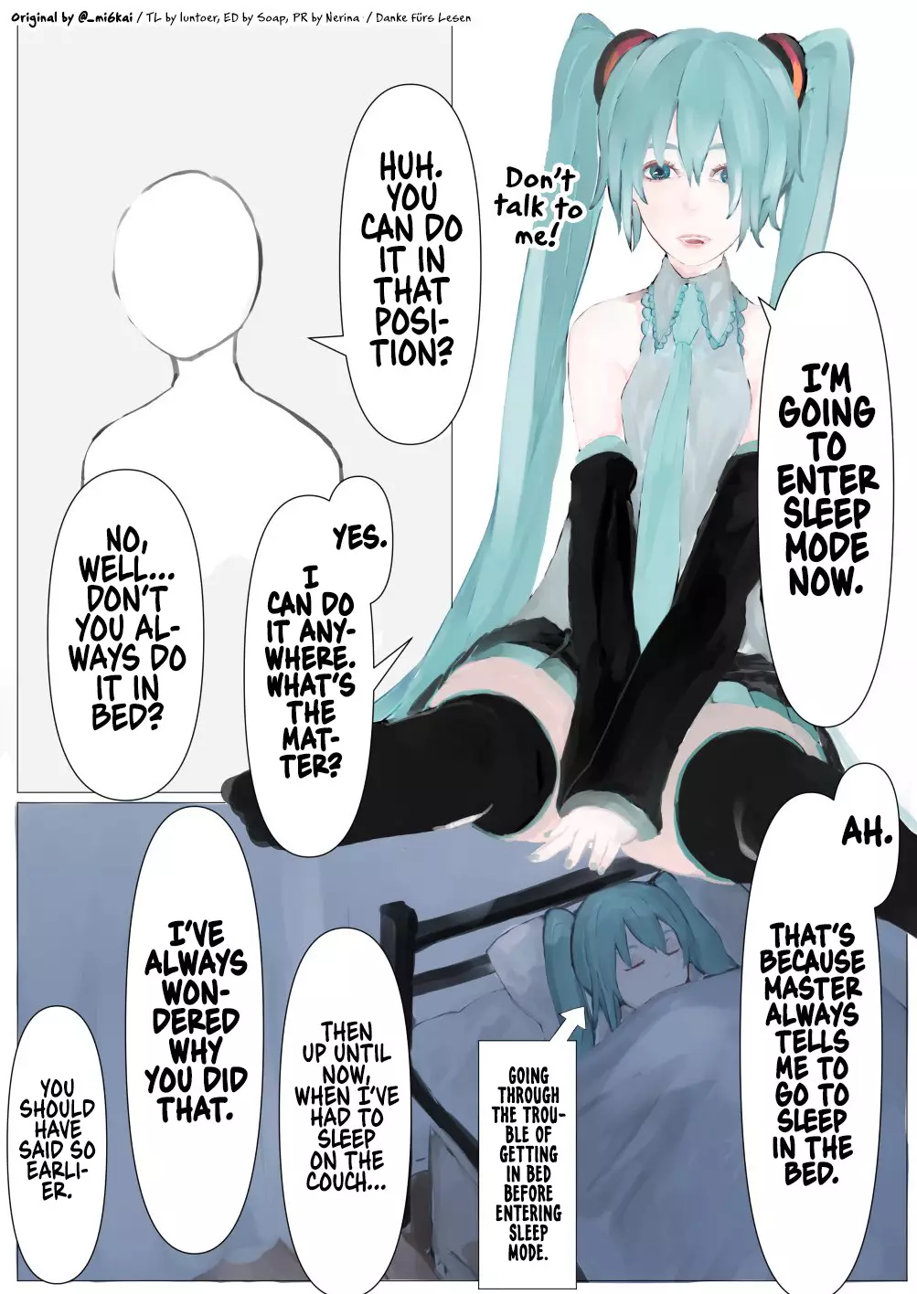 The Daily Life Of Master & Hatsune Miku - 41 page 1-1c4ef74c