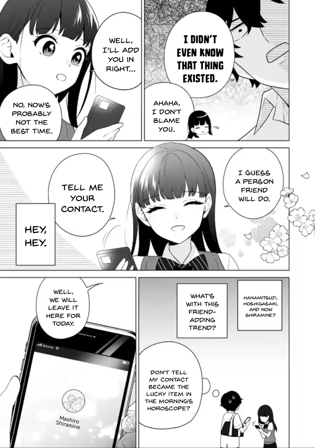 Please Leave Me Alone (For Some Reason, She Wants To Change A Lone Wolf's Helpless High School Life.) - 10 page 17-55904b77