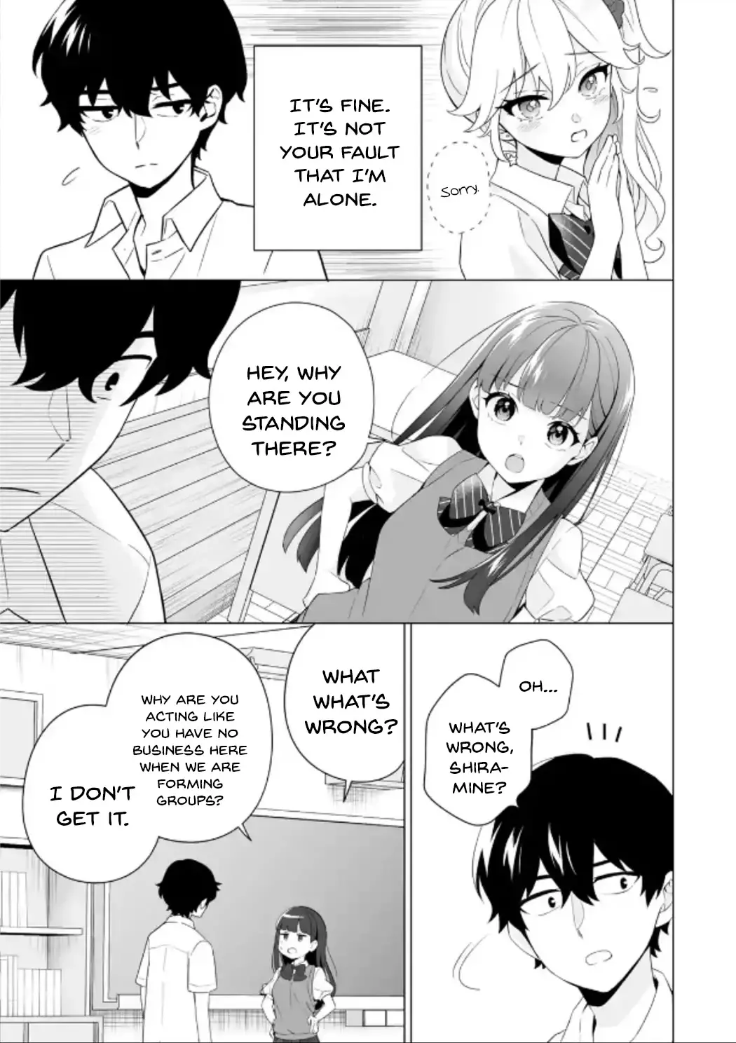 Please Leave Me Alone (For Some Reason, She Wants To Change A Lone Wolf's Helpless High School Life.) - 11 page 27-f0e375b9