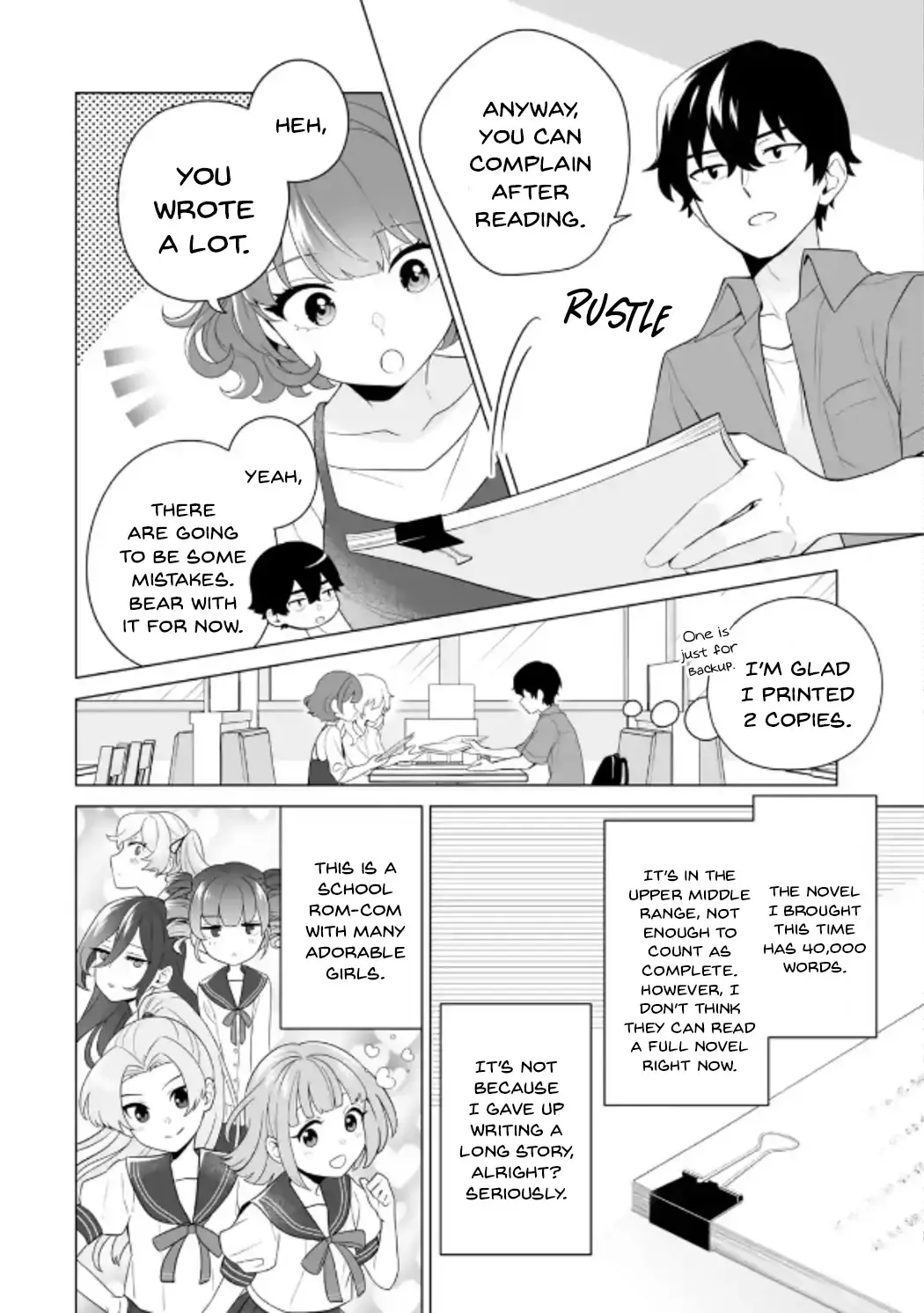 Please Leave Me Alone (For Some Reason, She Wants To Change A Lone Wolf's Helpless High School Life.) - 11 page 6-c99afda6
