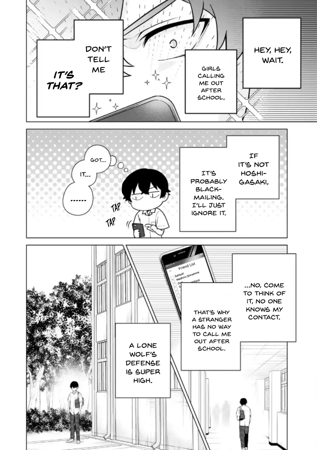 Please Leave Me Alone (For Some Reason, She Wants To Change A Lone Wolf's Helpless High School Life.) - 12 page 2-fb5175bd
