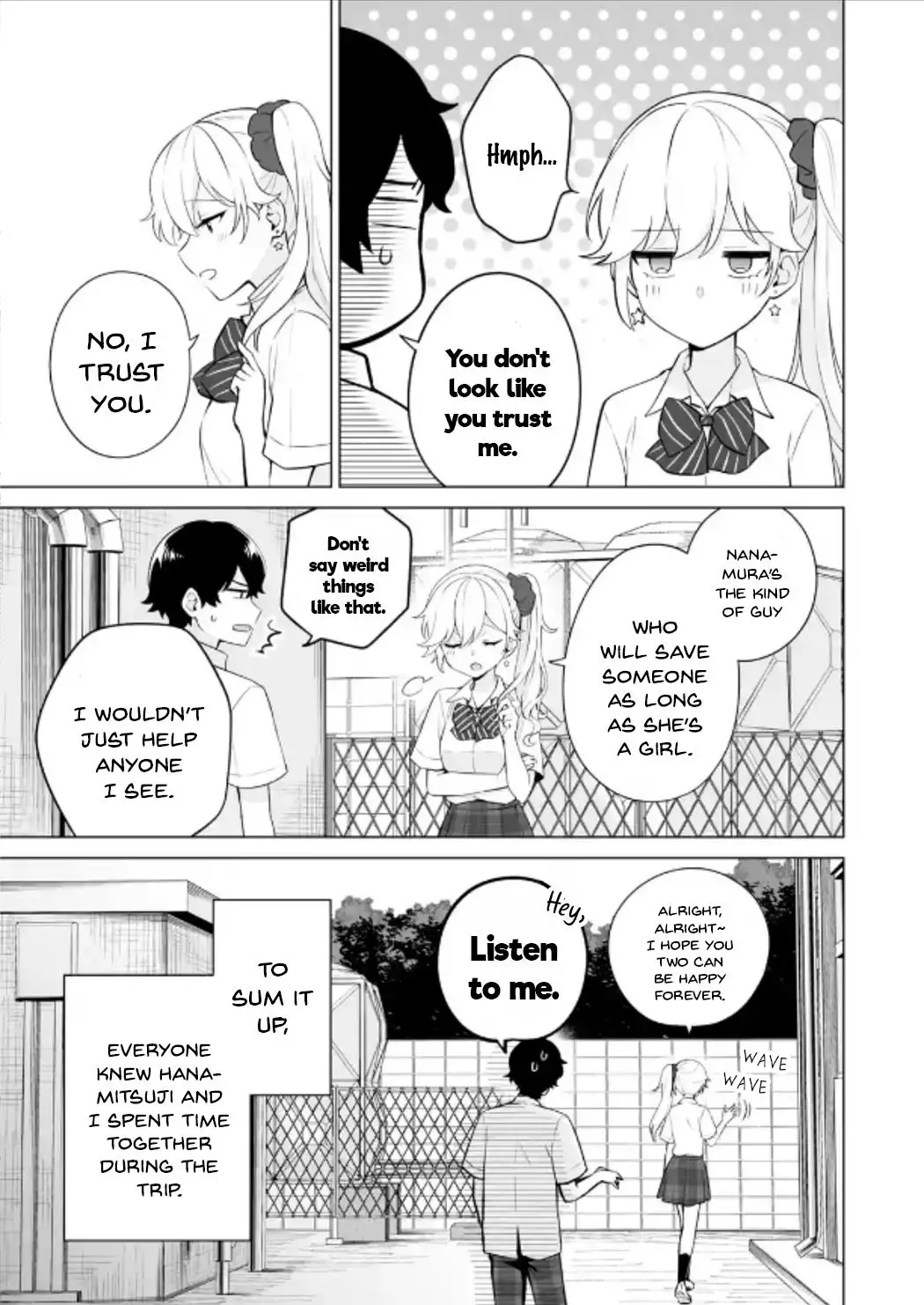 Please Leave Me Alone (For Some Reason, She Wants To Change A Lone Wolf's Helpless High School Life.) - 18 page 17-4f2495de