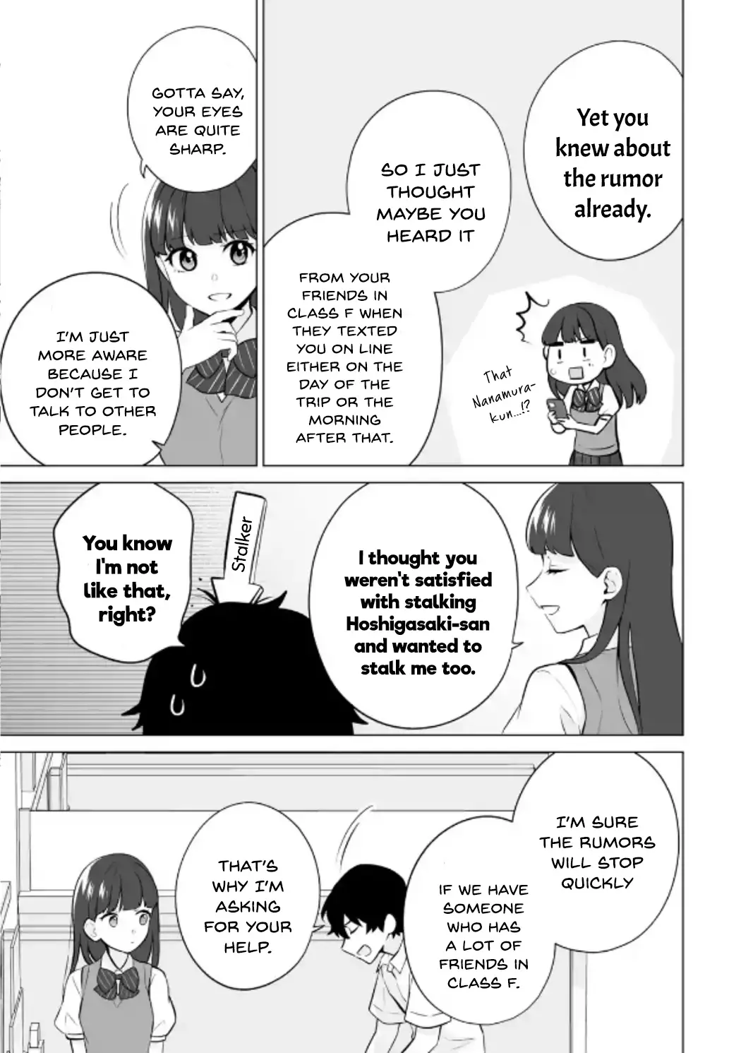 Please Leave Me Alone (For Some Reason, She Wants To Change A Lone Wolf's Helpless High School Life.) - 21 page 27-9bd2b359