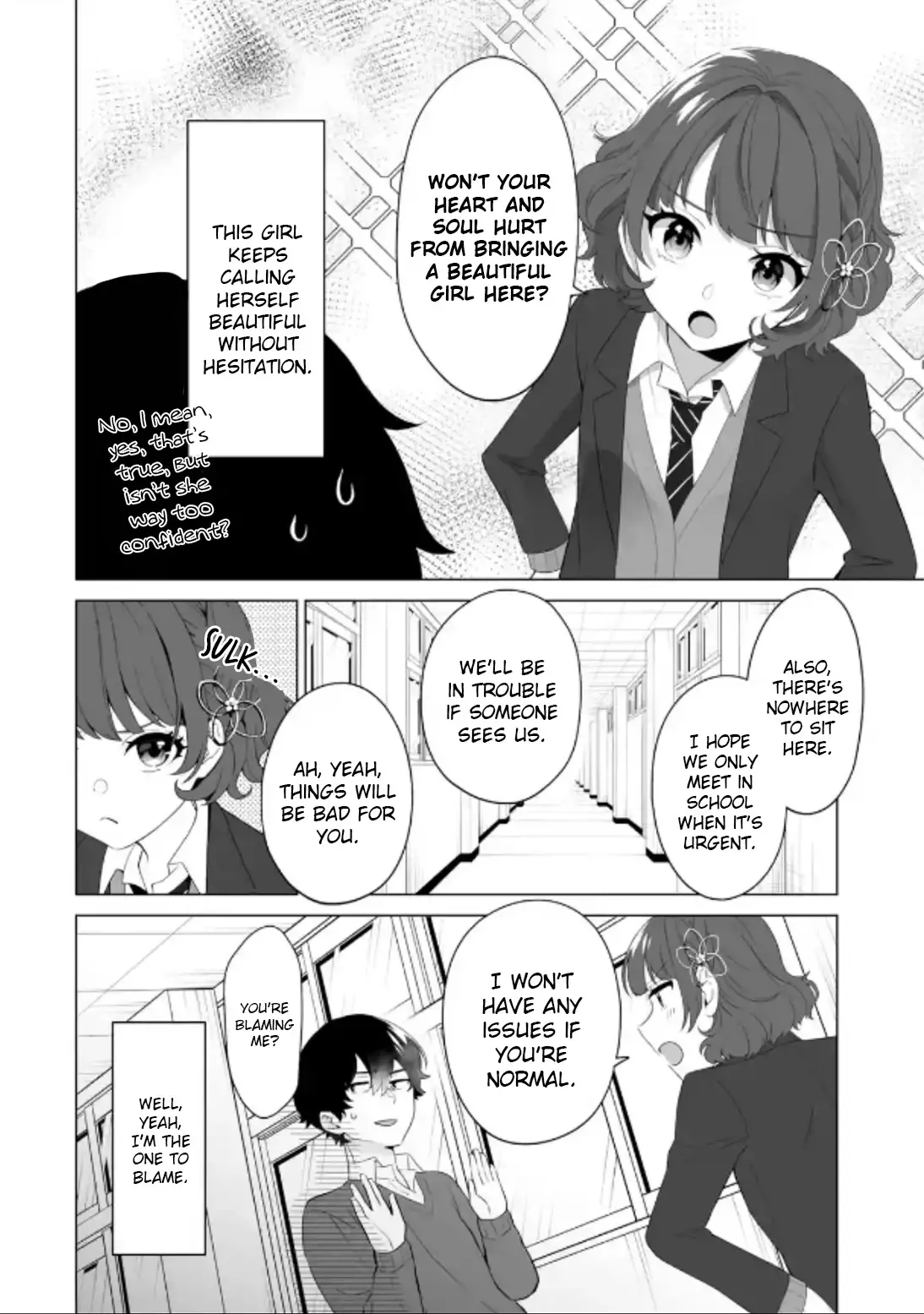 Please Leave Me Alone (For Some Reason, She Wants To Change A Lone Wolf's Helpless High School Life.) - 3 page 28-25ee1cec
