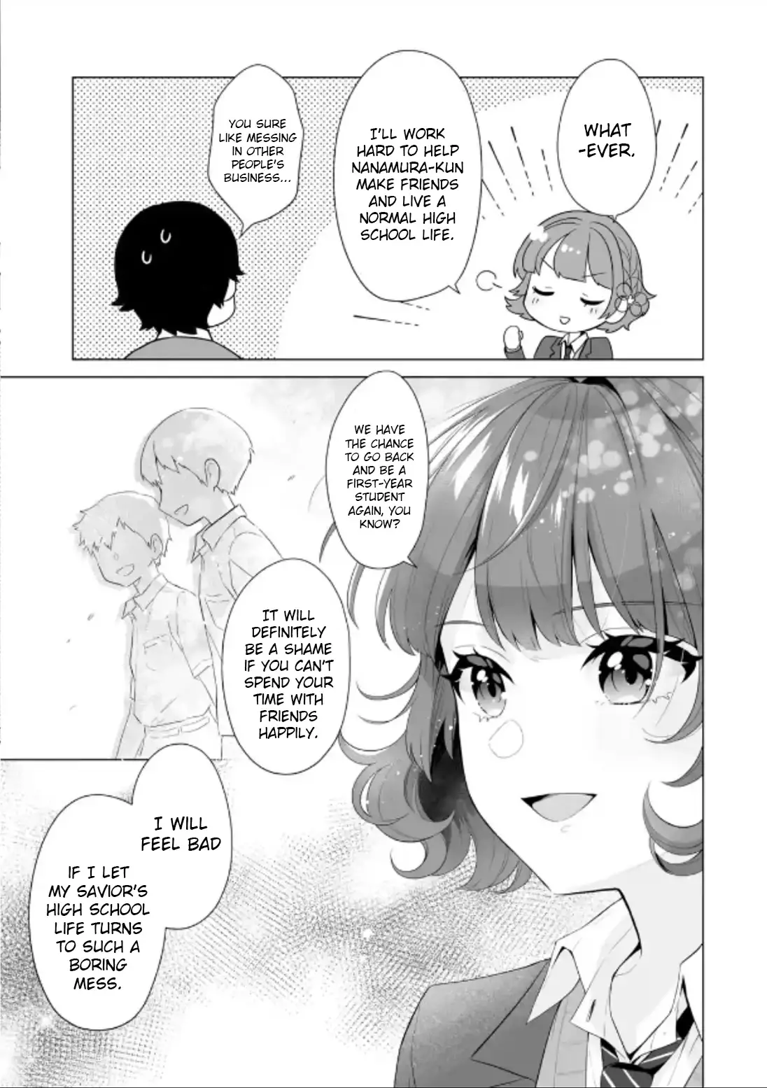 Please Leave Me Alone (For Some Reason, She Wants To Change A Lone Wolf's Helpless High School Life.) - 3 page 29-090474f4