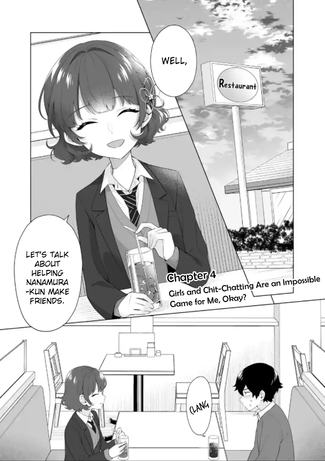Please Leave Me Alone (For Some Reason, She Wants To Change A Lone Wolf's Helpless High School Life.) - 4 page 1-60185e88