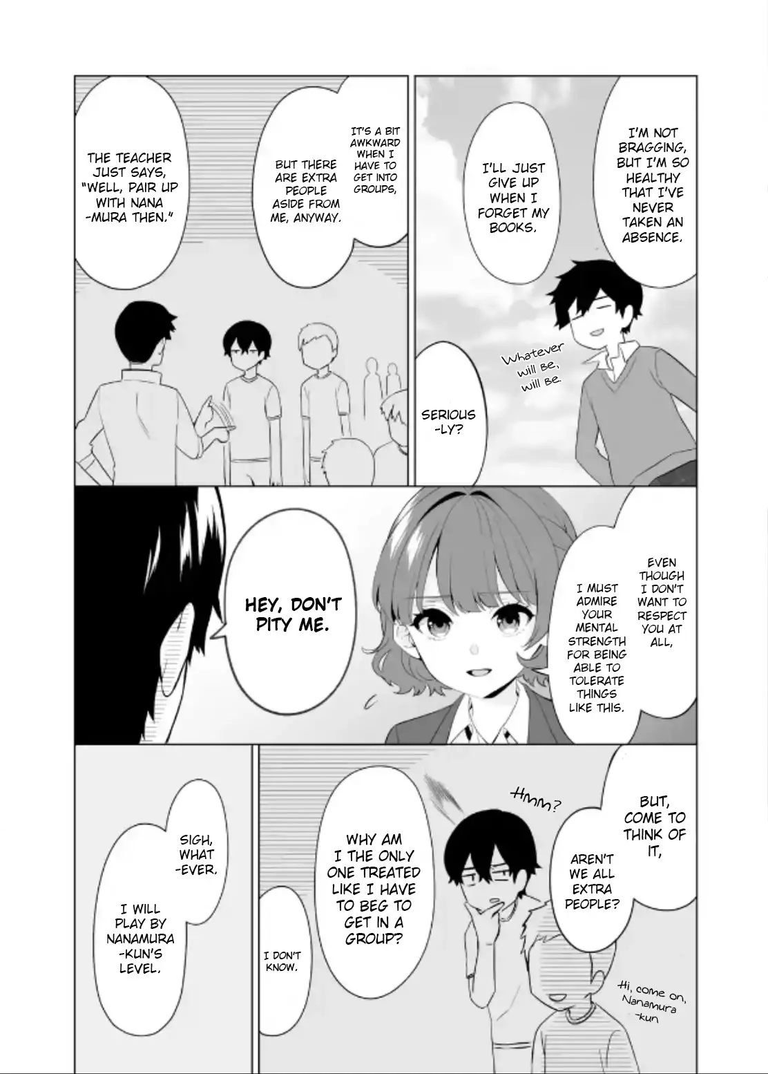 Please Leave Me Alone (For Some Reason, She Wants To Change A Lone Wolf's Helpless High School Life.) - 4 page 4-038e7a98