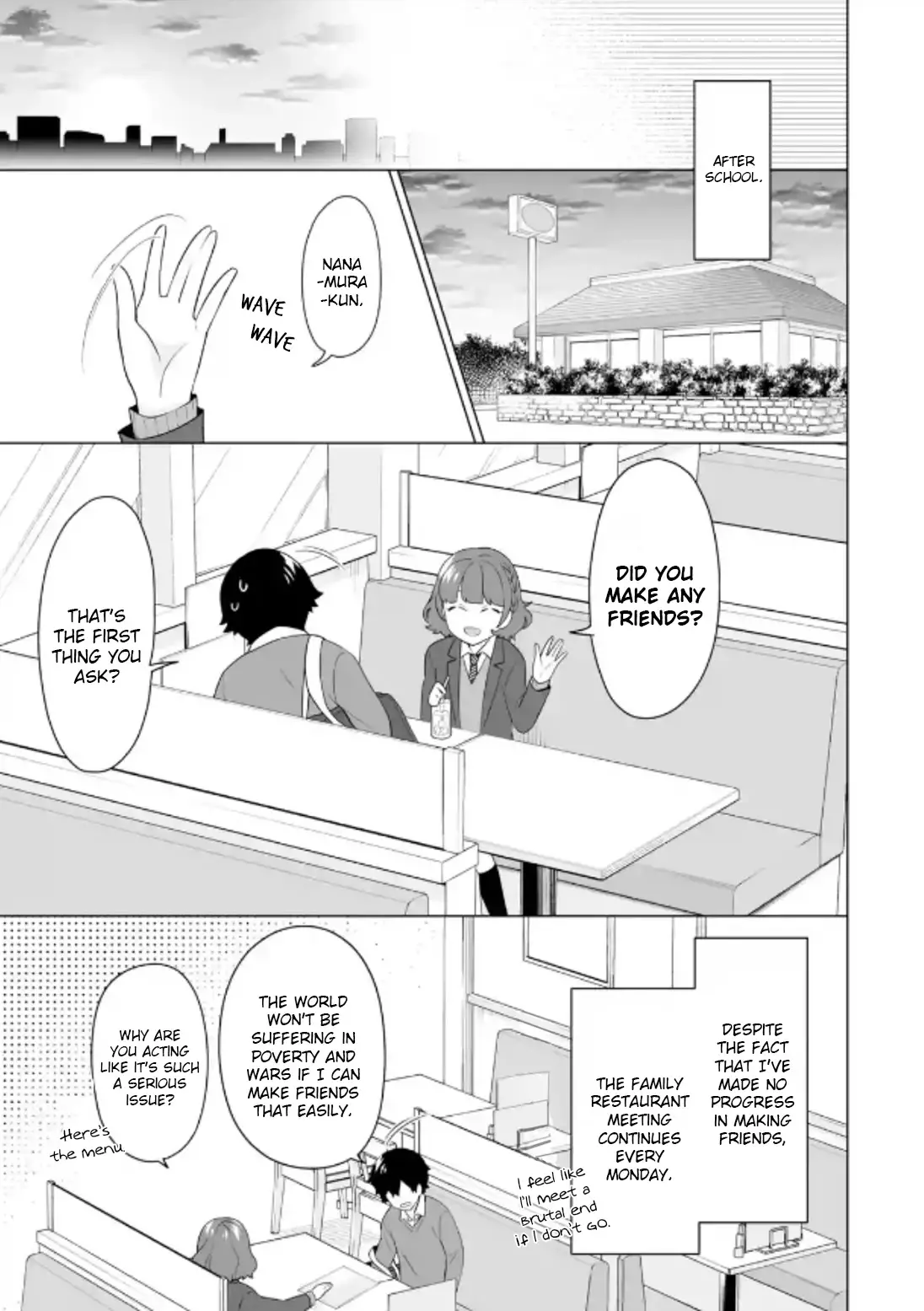 Please Leave Me Alone (For Some Reason, She Wants To Change A Lone Wolf's Helpless High School Life.) - 5 page 9-3505ea83