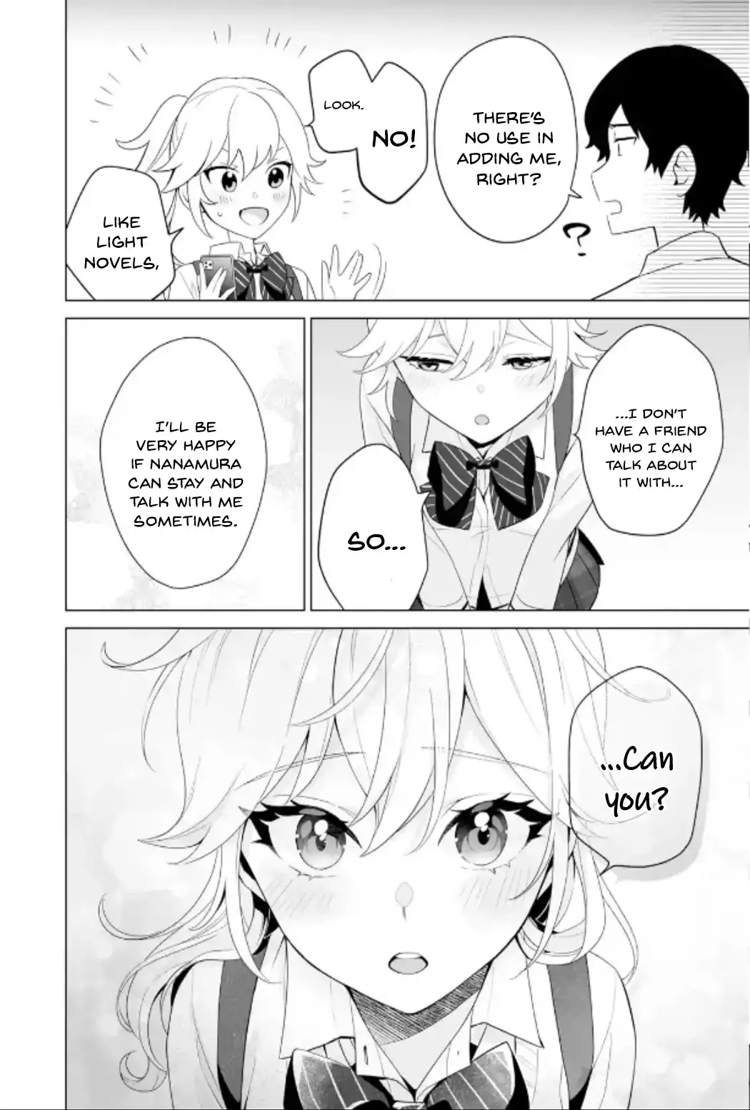 Please Leave Me Alone (For Some Reason, She Wants To Change A Lone Wolf's Helpless High School Life.) - 9 page 24-188dc09e