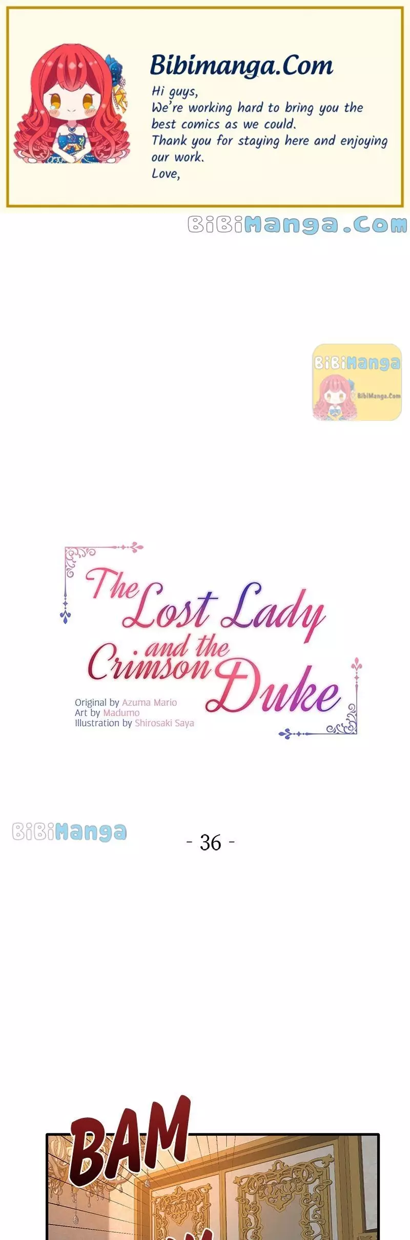 The Lost Lady And The Crimson Duke - 36 page 1-e3f6b97a