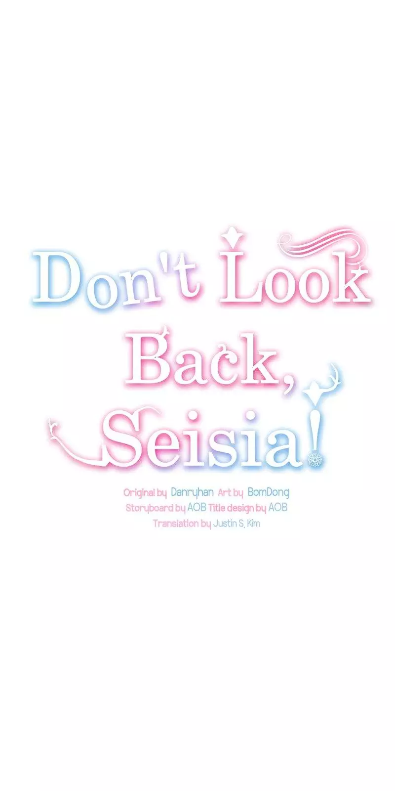 Don’T Look Back, Seisia! - 69 page 10-b107374c