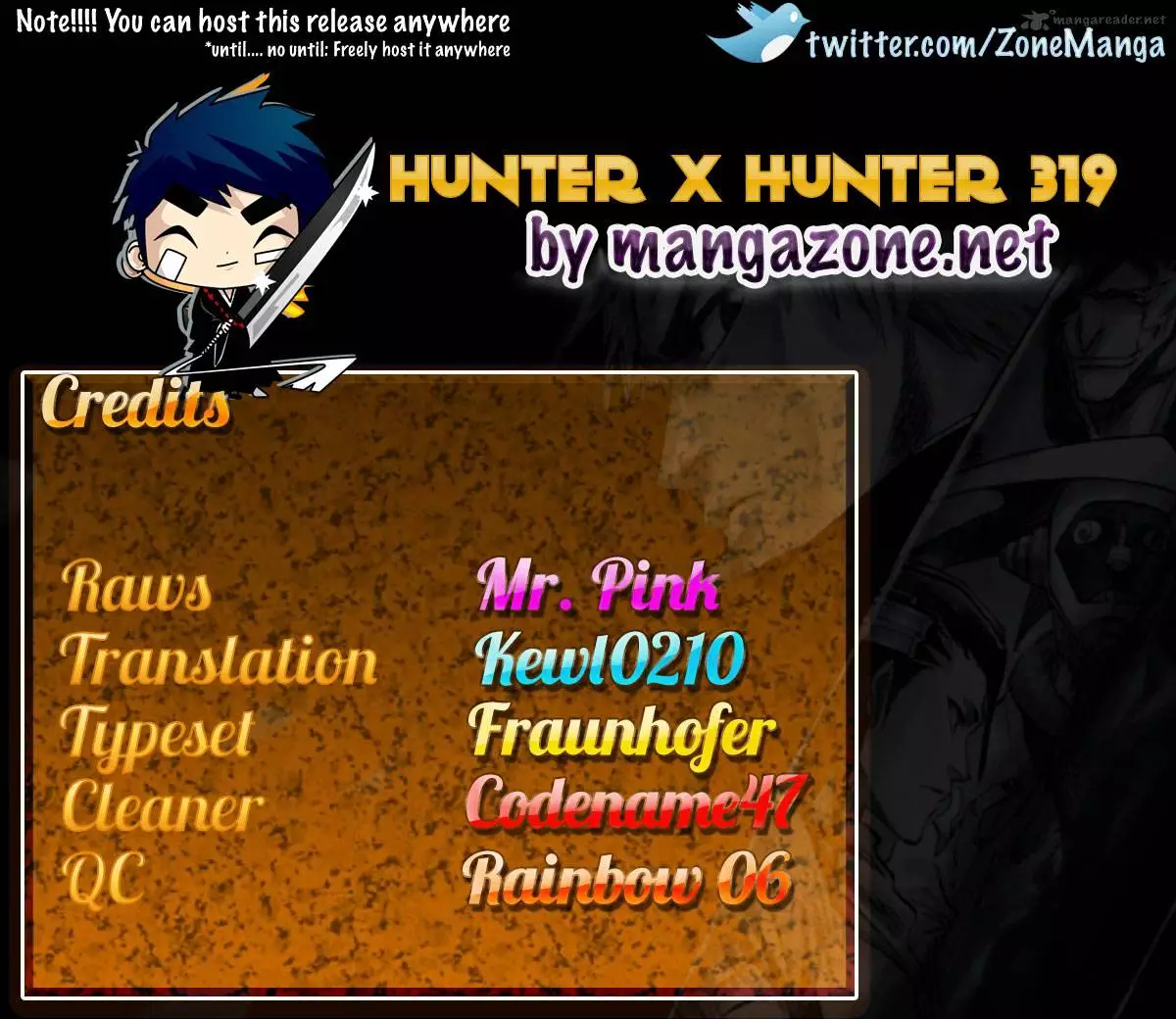 Hunter X Hunter - 319 page 18-2418aa06