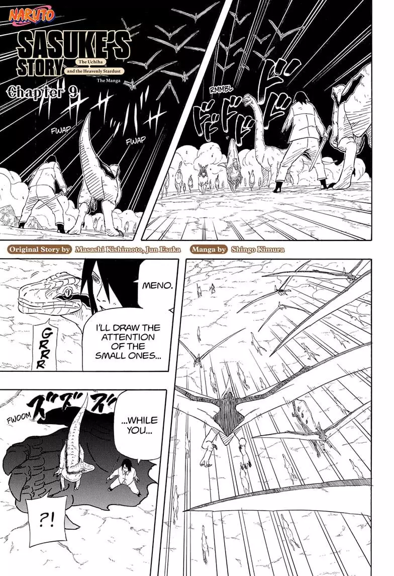 Naruto: Sasuke's Story—The Uchiha And The Heavenly Stardust: The Manga - 9 page 1-6a98face