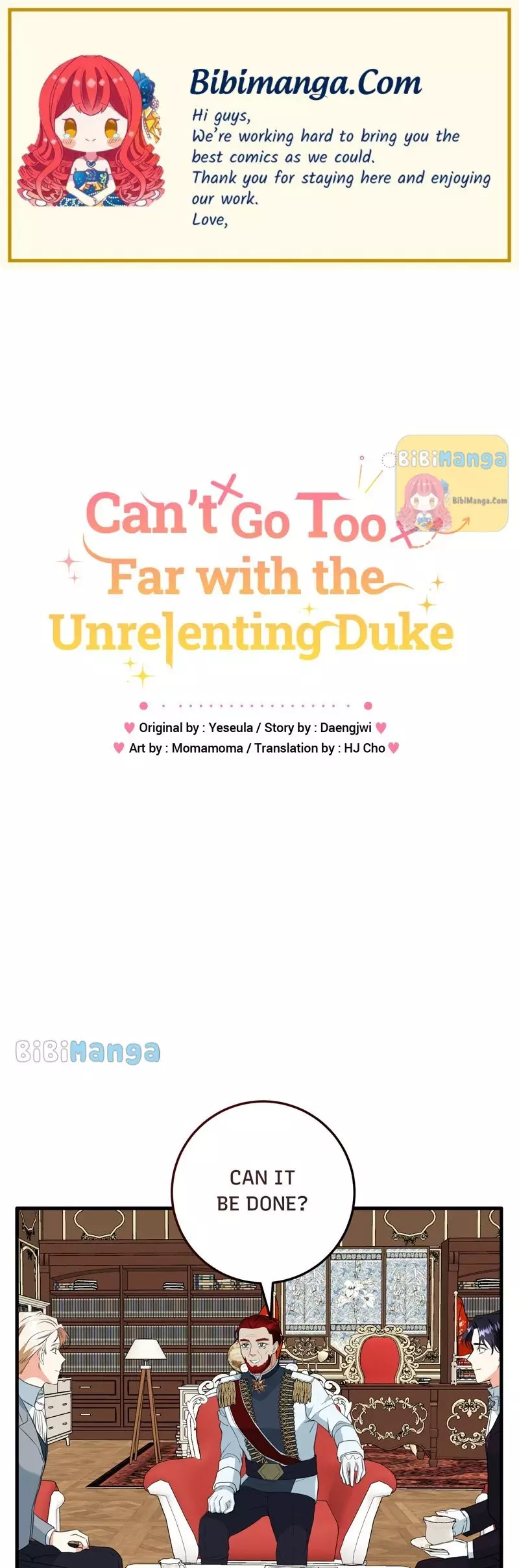 Can’T Go Too Far With The Unrelenting Duke - 31 page 1-eb386fc7