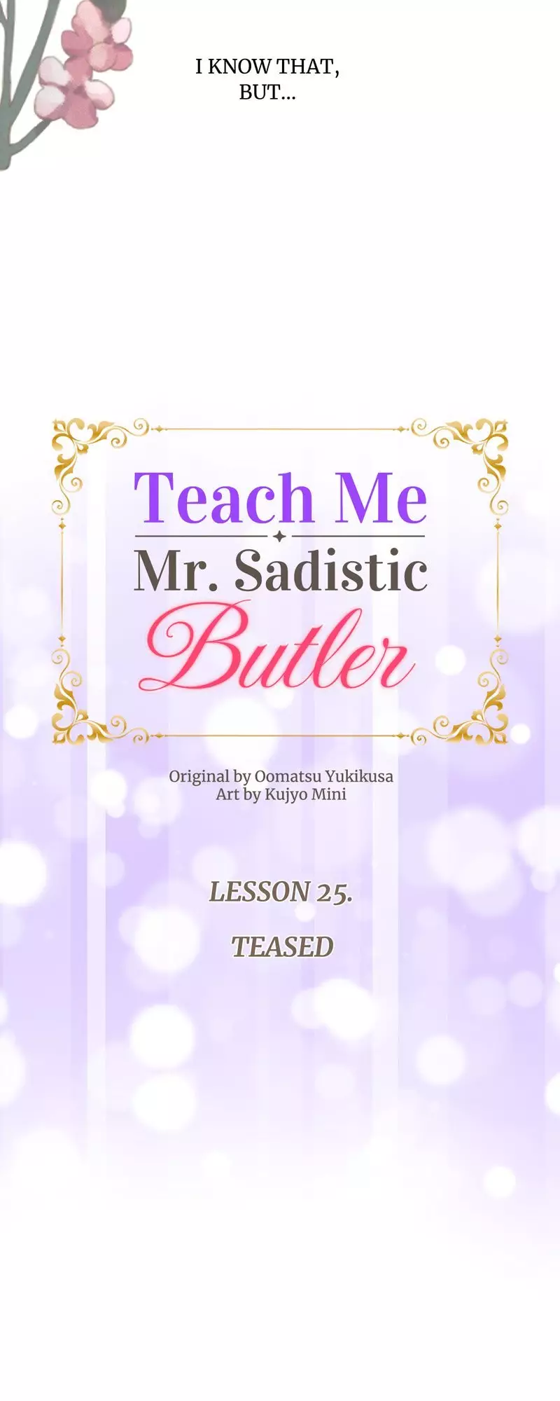 Teach Me, Mr. Sadistic Butler - 25 page 3-5890e6bc