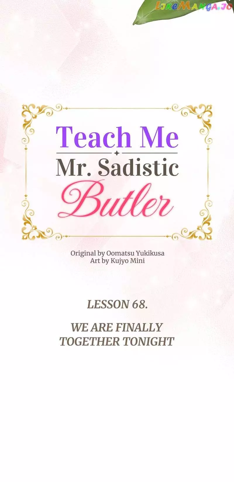 Teach Me, Mr. Sadistic Butler - 68 page 15-e14d2533