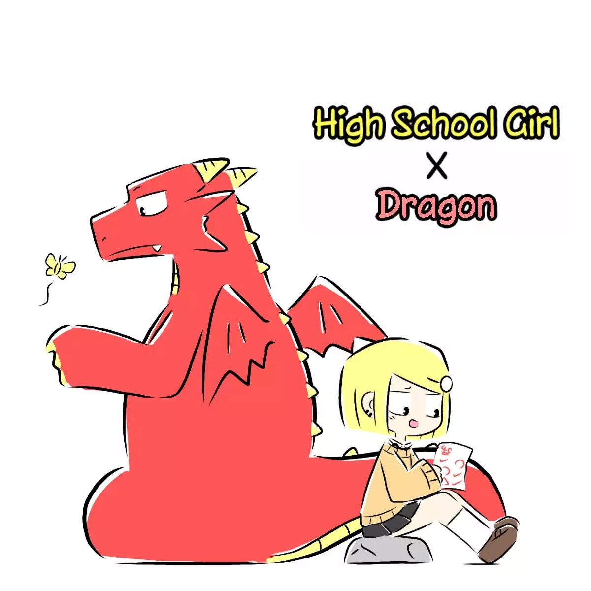 High School Girl X Dragon - 9 page 1-2296dd3d