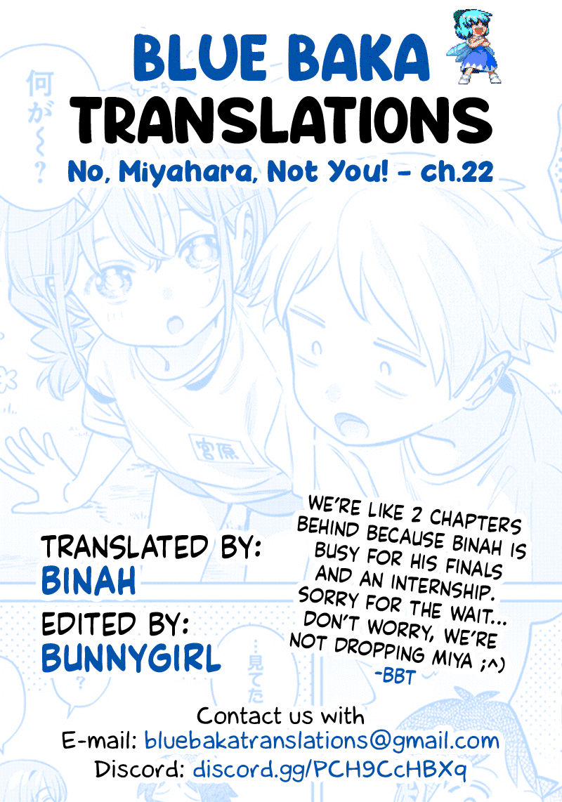 No, Miyahara, Not You! - 22 page 13-ea85fed1